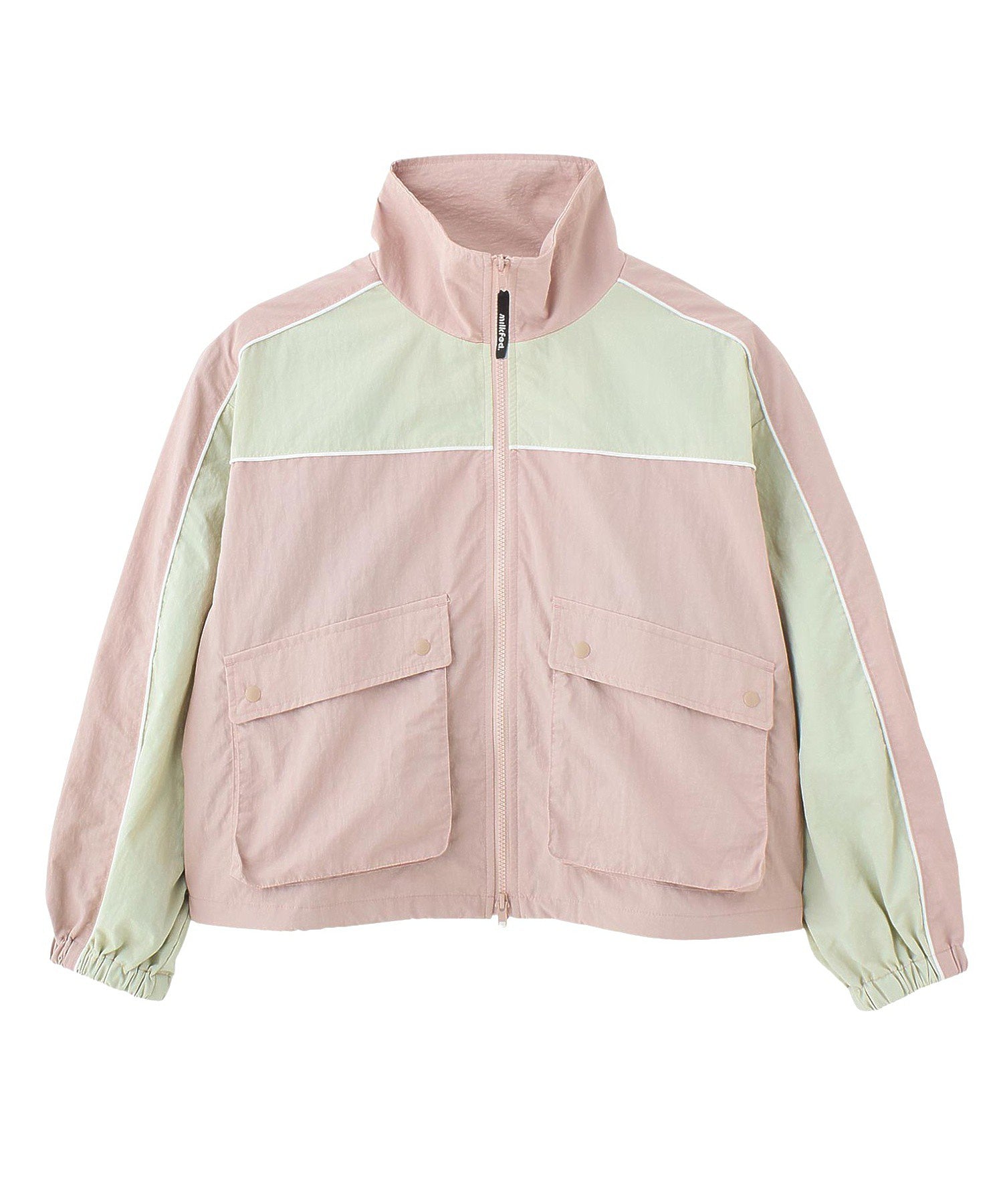 CUTOUT LOGO TRACK JACKET