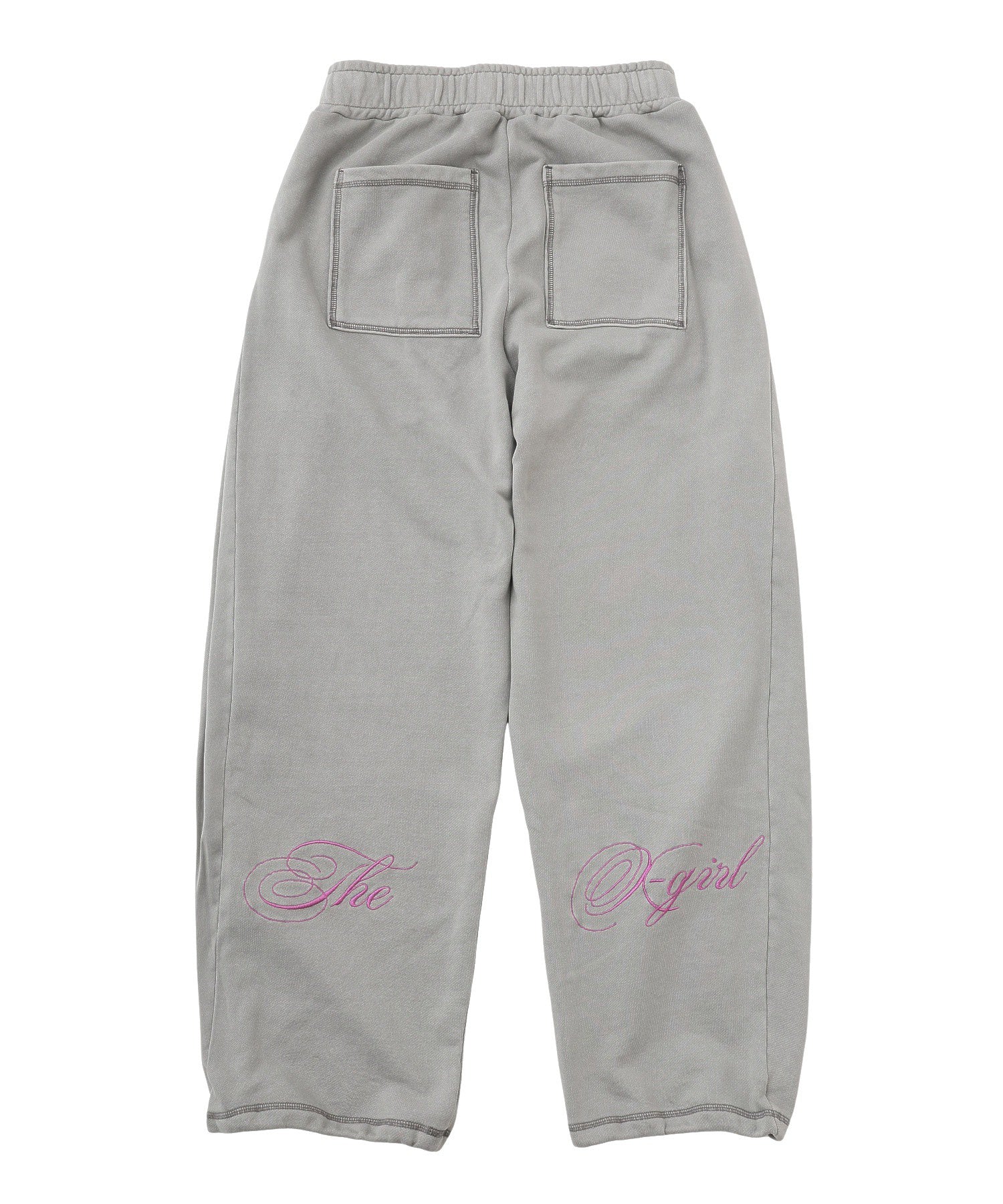 PIGMENT DYED SCRIPT LOGO SWEATPANTS