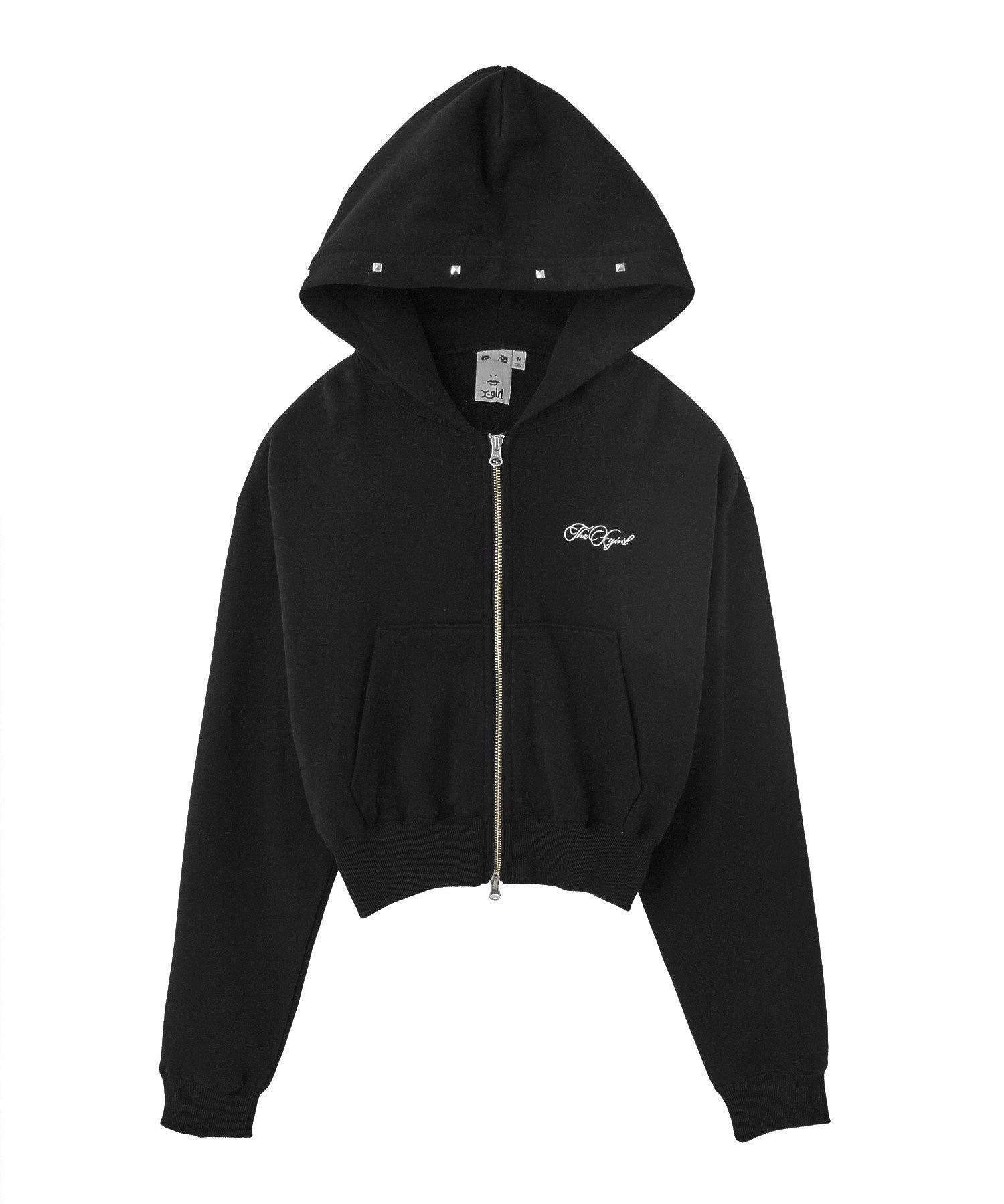 ONE POINT PENCIL SCRIPT LOGO ZIP UP SWEAT HOODIE