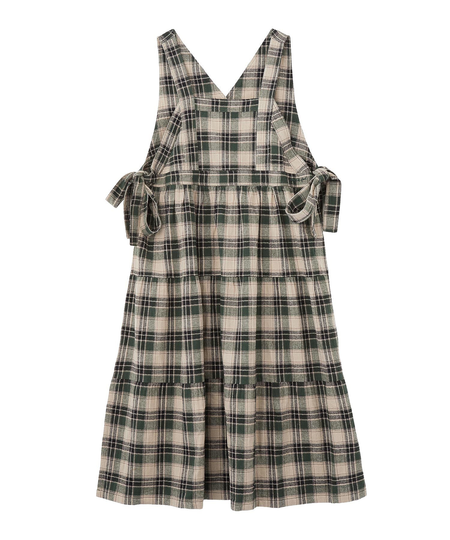 APRON TIERED DRESS