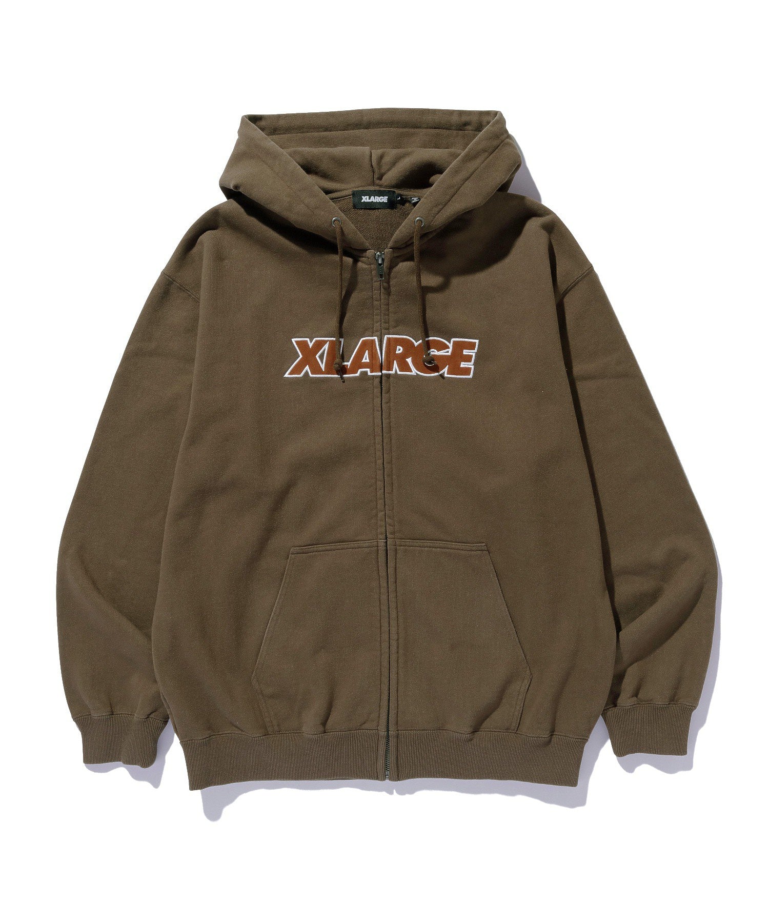 STANDARD LOGO ZIP UP HOODED SWEATSHIRT