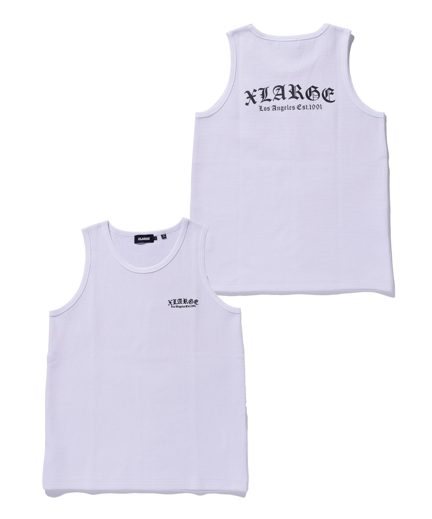OLD ENGLISH WAFFLE TANK TOP