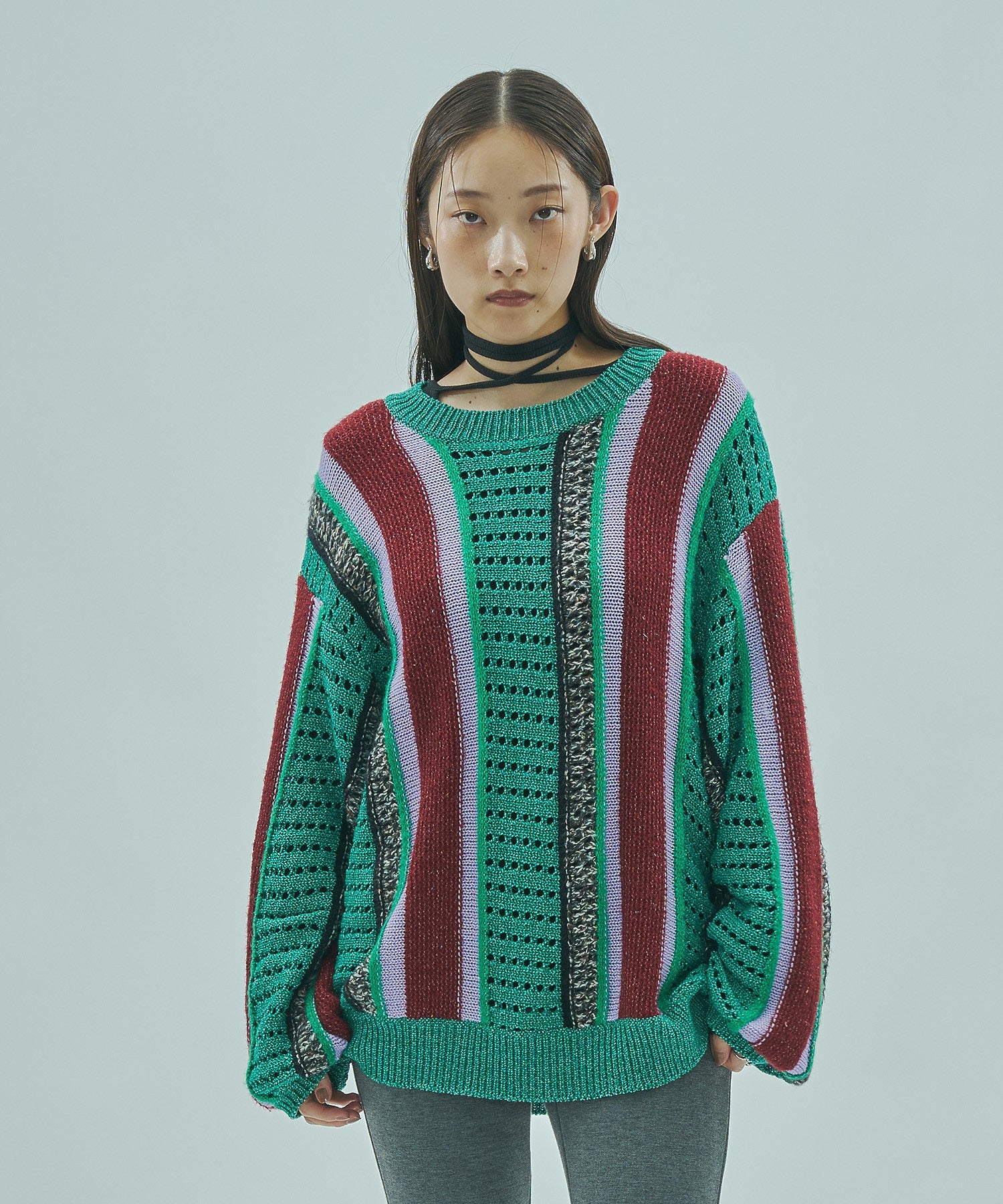 GENE HEAVENS/MULTI COLOR KNIT