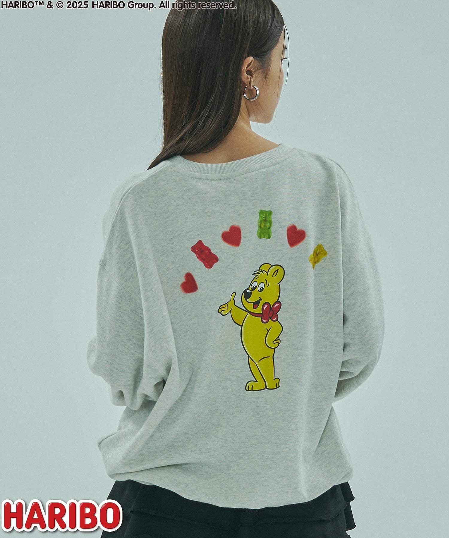 ROSE BUD x HARIBO BEAR L/S SWEAT