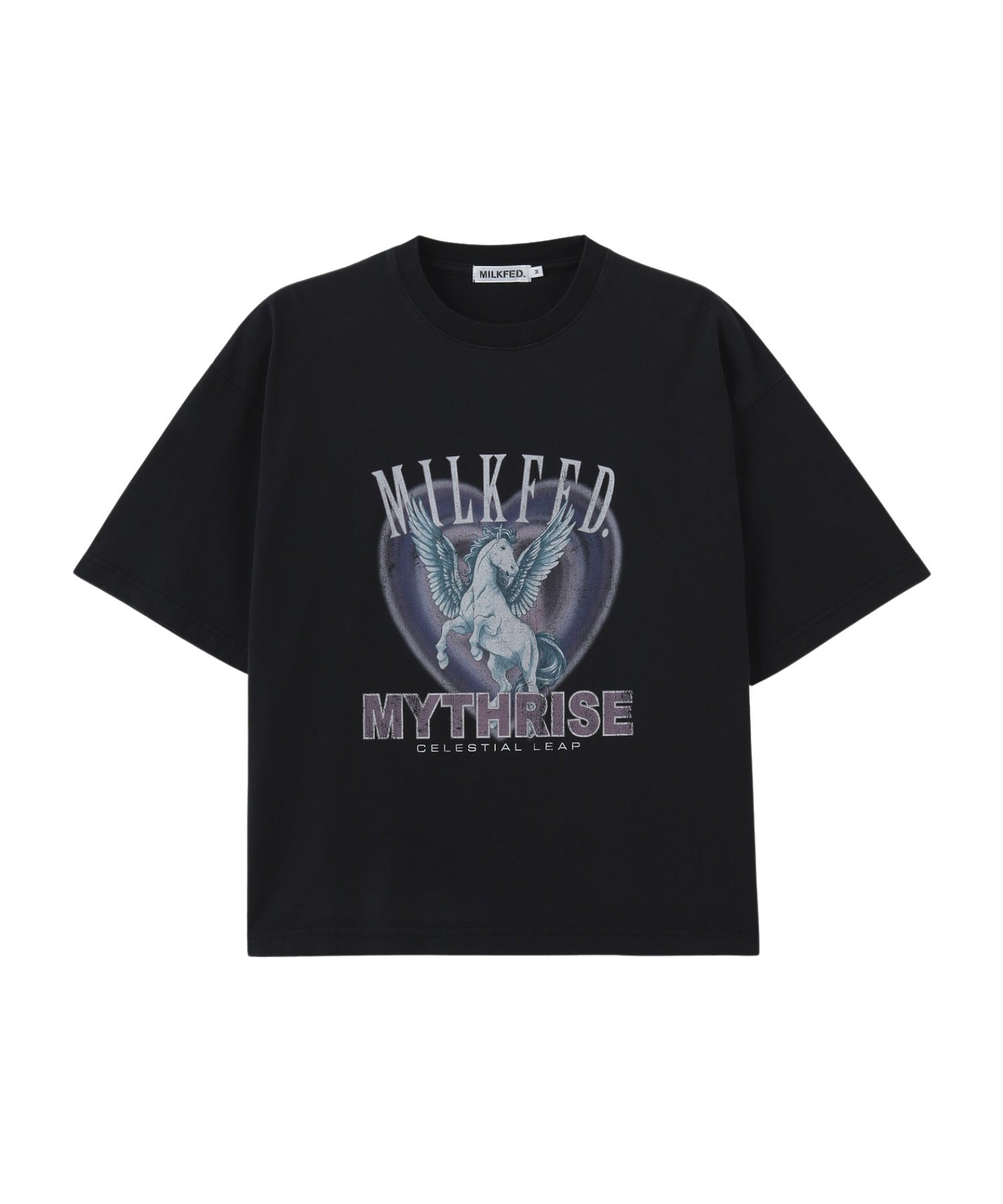 PEGASUS HEART WIDE S/S TEE