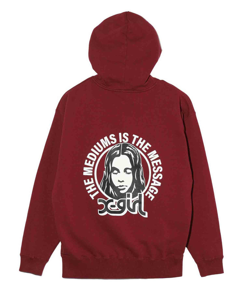 CIRCLE BACKGROUND FACE SWEAT HOODIE X-girl – calif（カリフ