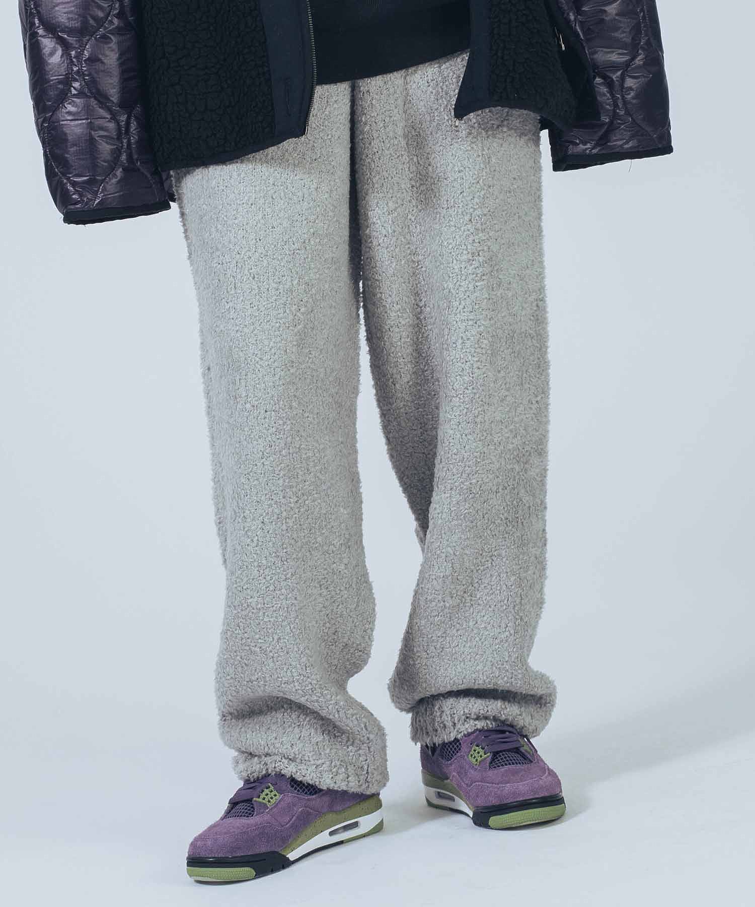 THE OPEN PRODUCT /ザオープンプロダクト/ WOOLLY KNIT TRACK PANTS/GTO223KT013