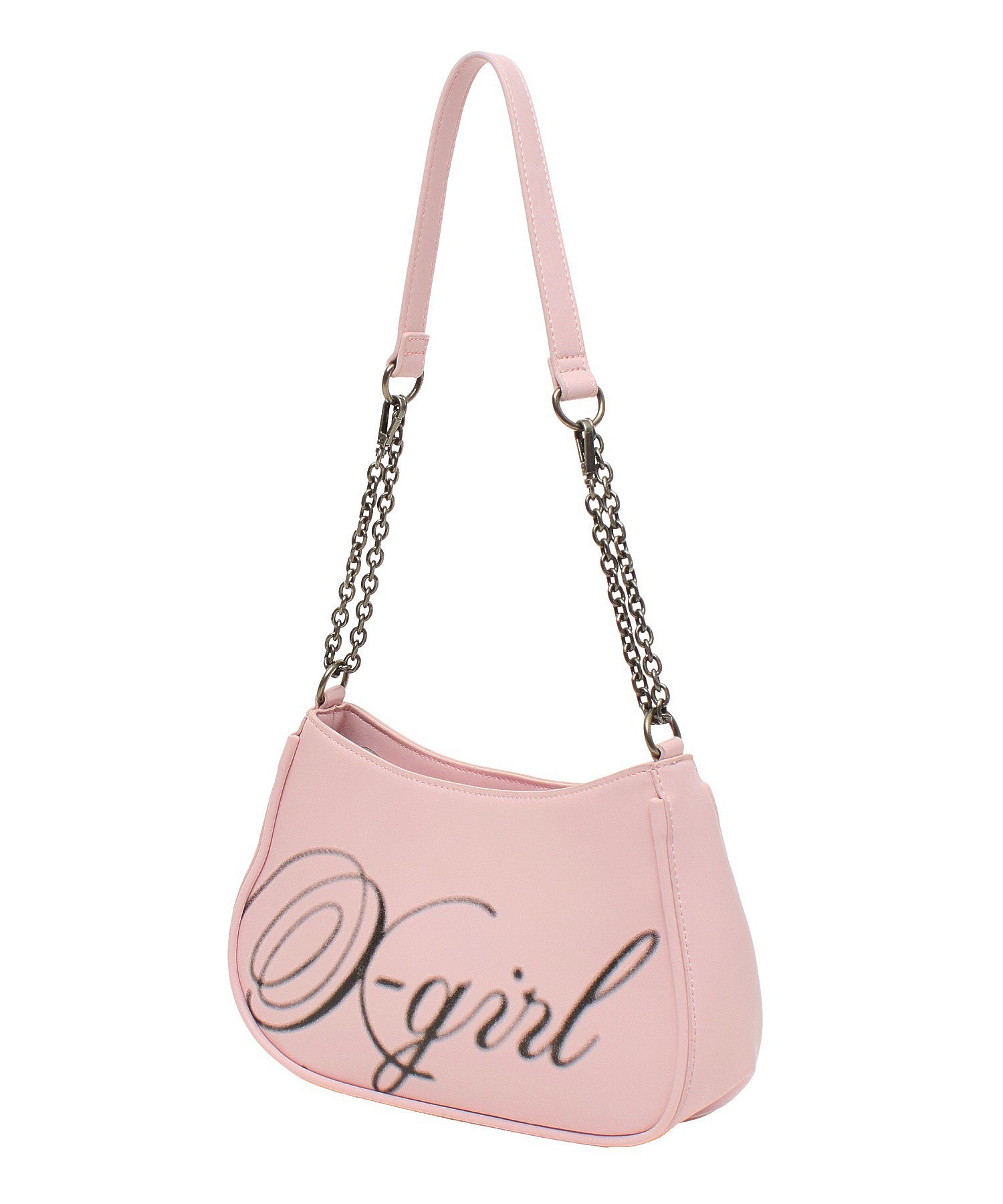 SPRAY SCRIPT LOGO SHOULDER BAG