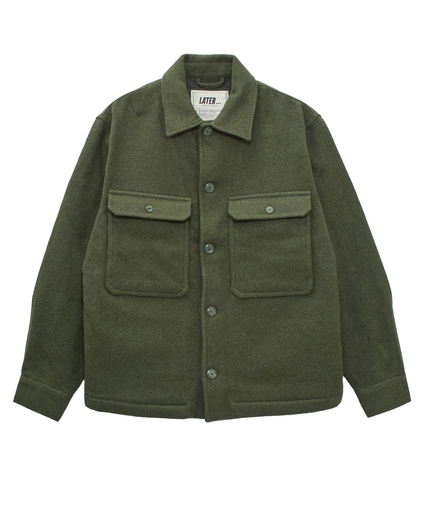 LATER/レイター/WOOL WORKER JACKETLAT BWL1FOU