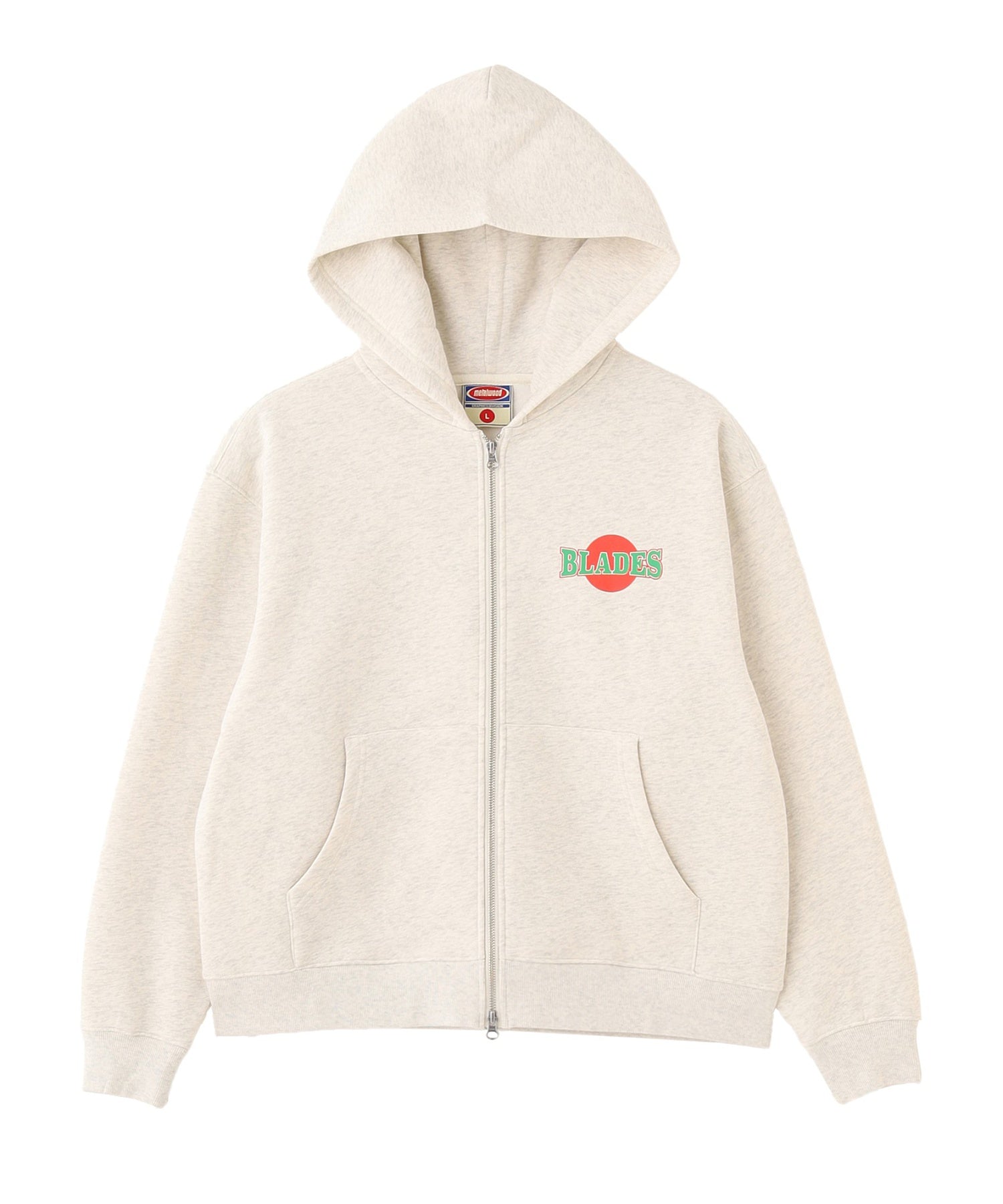 METALWOOD/メタルウッド スタジオ/BLADES GYM ZIP HOODED SWEATSHIRT MWS25-06-106