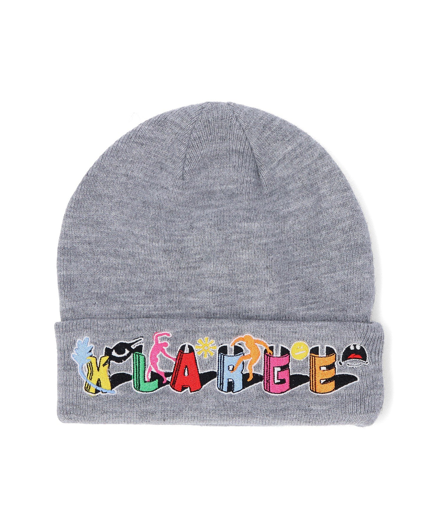 ODD MOTIFS CUFF BEANIE