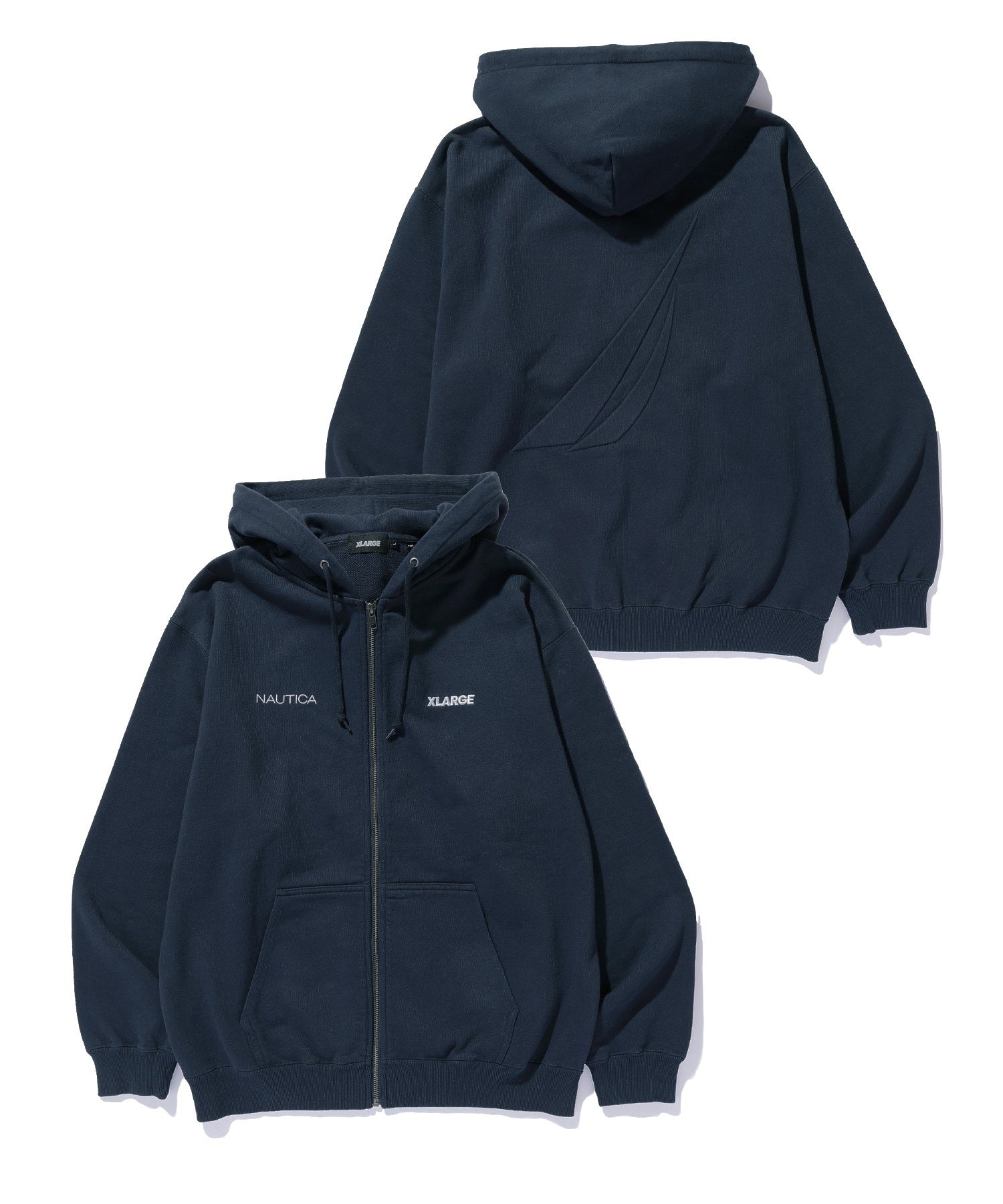 XLARGE×NAUTICA ZIP HOODED SWEATSHIRT