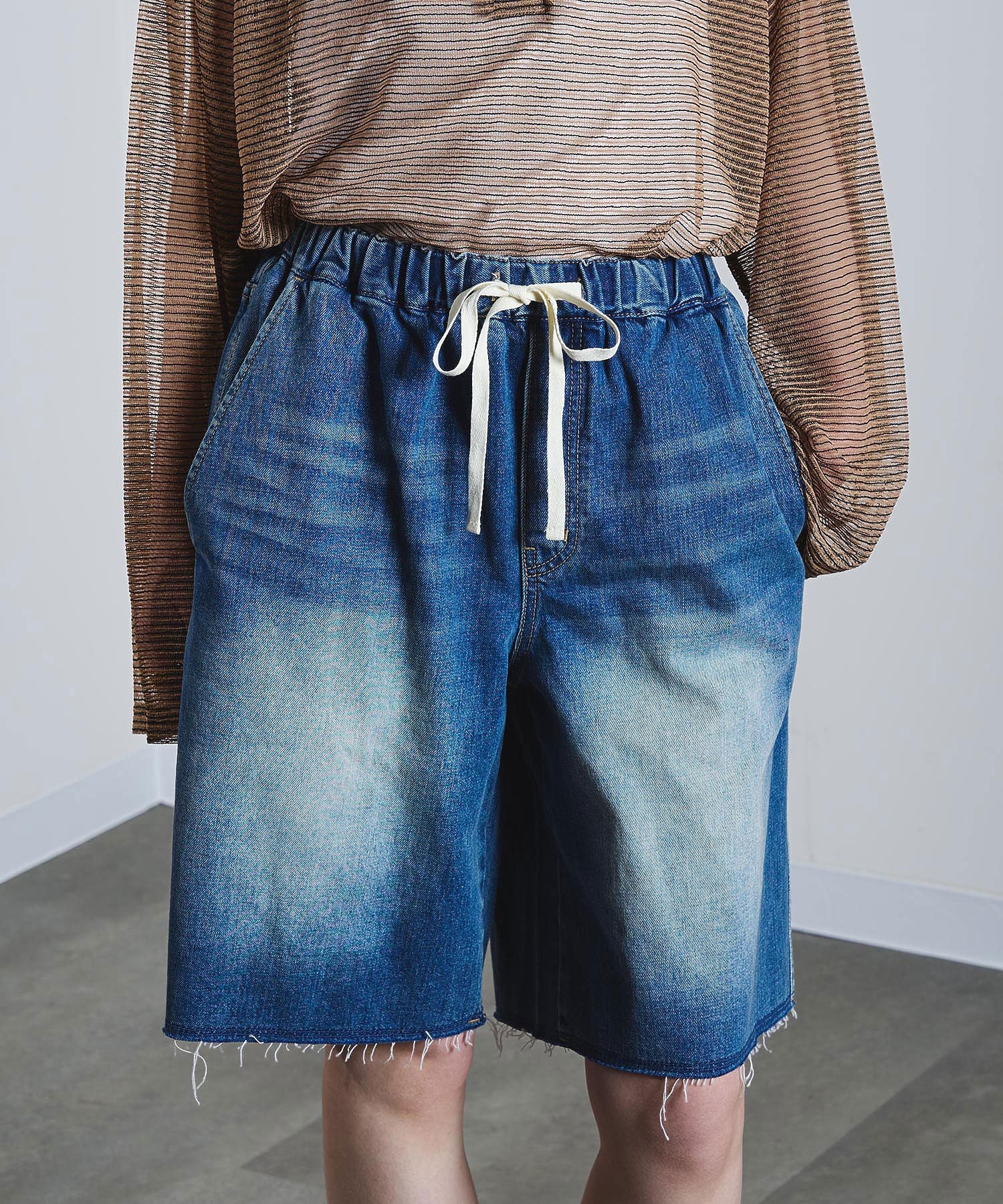 HALF DENIM/CHINO PANTS