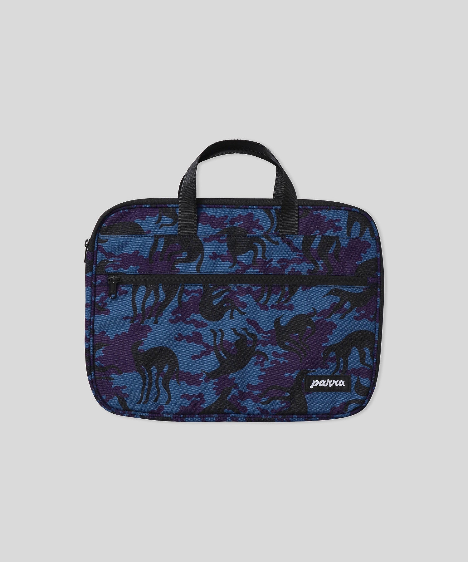 PARRA/パラ/Purple camo beast laptop sleeve 56189