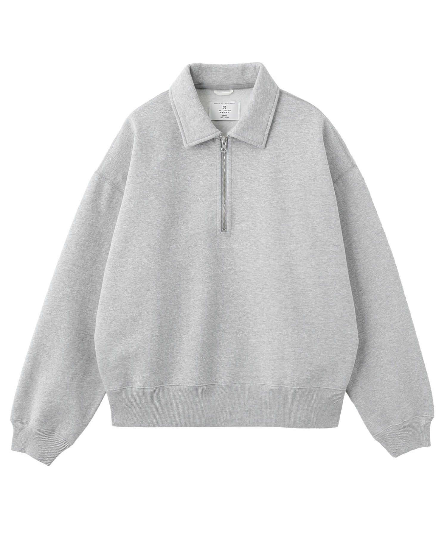 REIGNING CHAMP/レイニングチャンプ/BRUSHED FLEECE HALF ZIP RELAXED SWEAT RC-3561