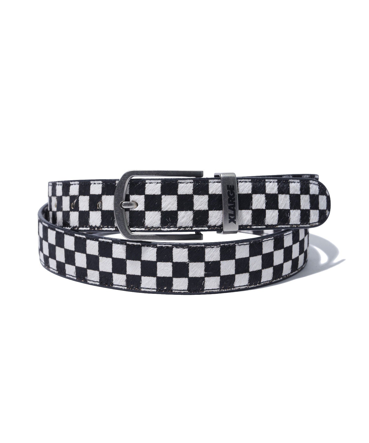 COW FUR COATED BELT