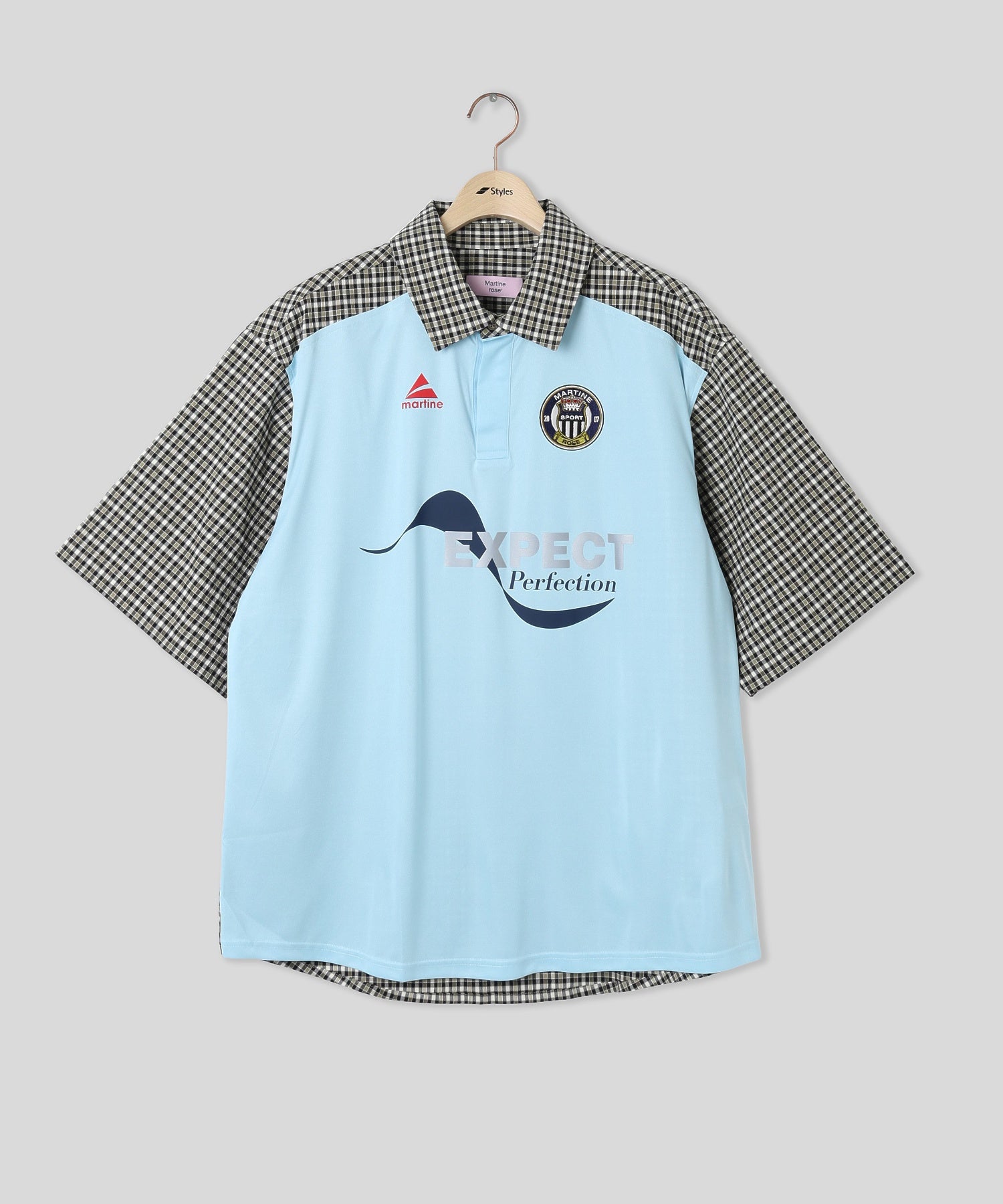 MARTINE ROSE/マーティン ローズ/S/S T-SHIRT POLOSHIRT 493WS41072