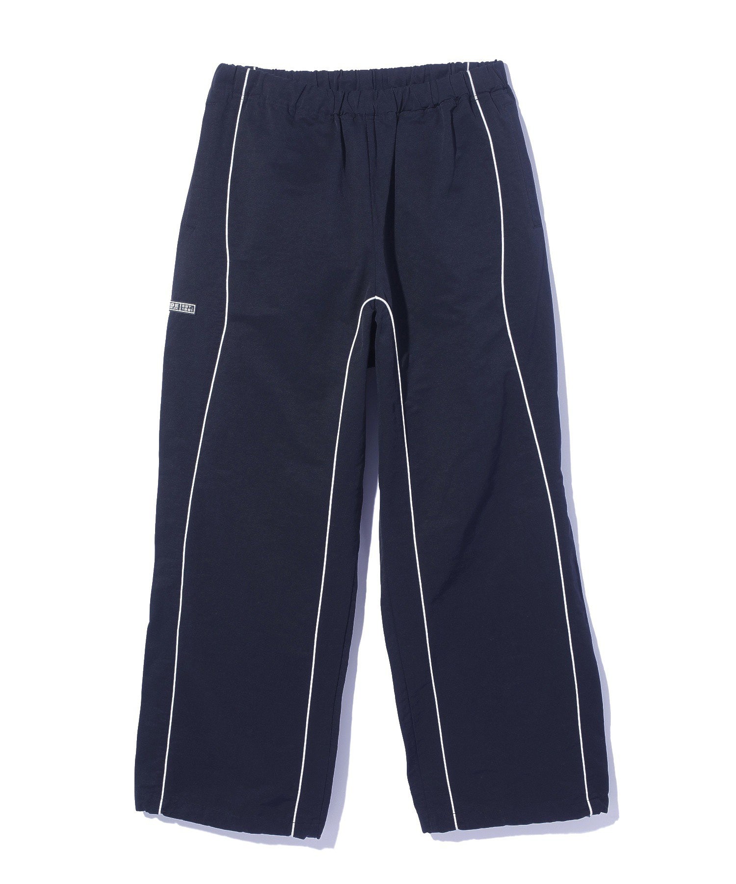 CURVED NYLON PANTS