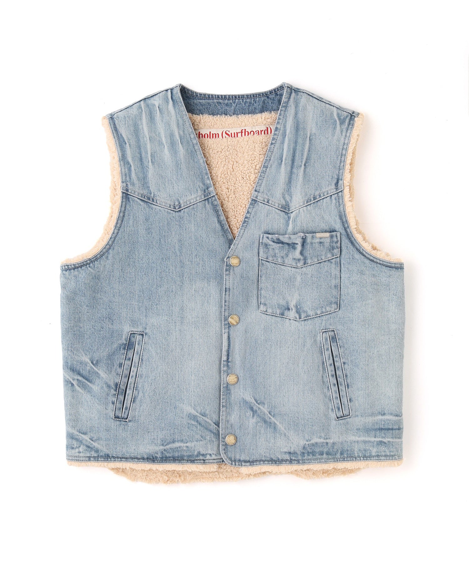 STOCKHOLM SURFBOARD CLUB/ストックホルムサーフボードクラブ/Staff vest U3000228B20