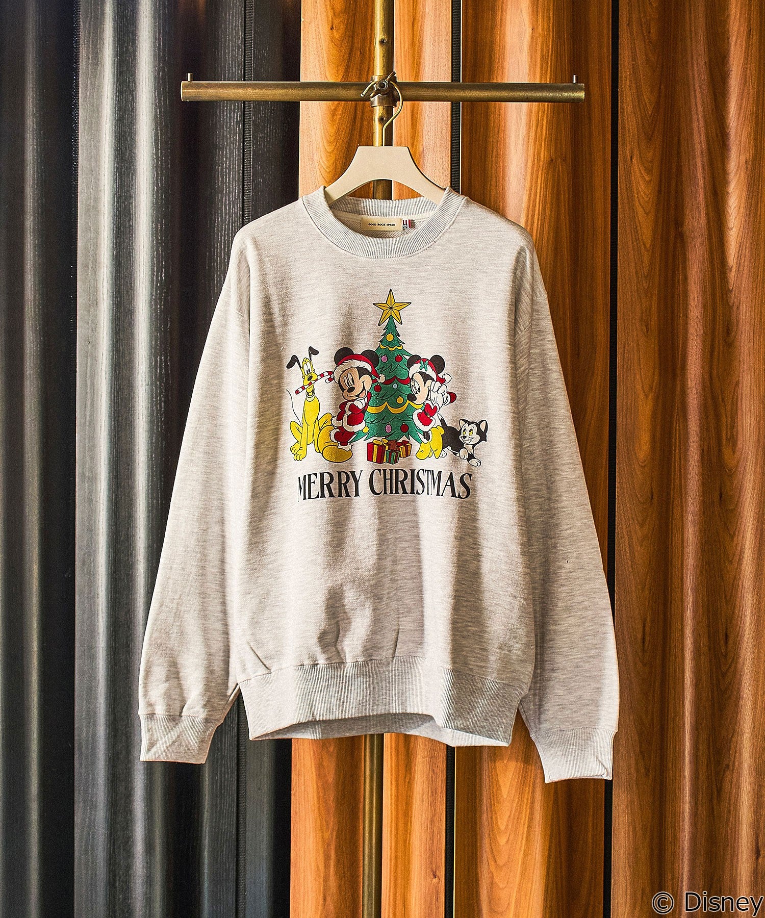 GOOD ROCK SPEED/DISNEY/SWEATSHIRT