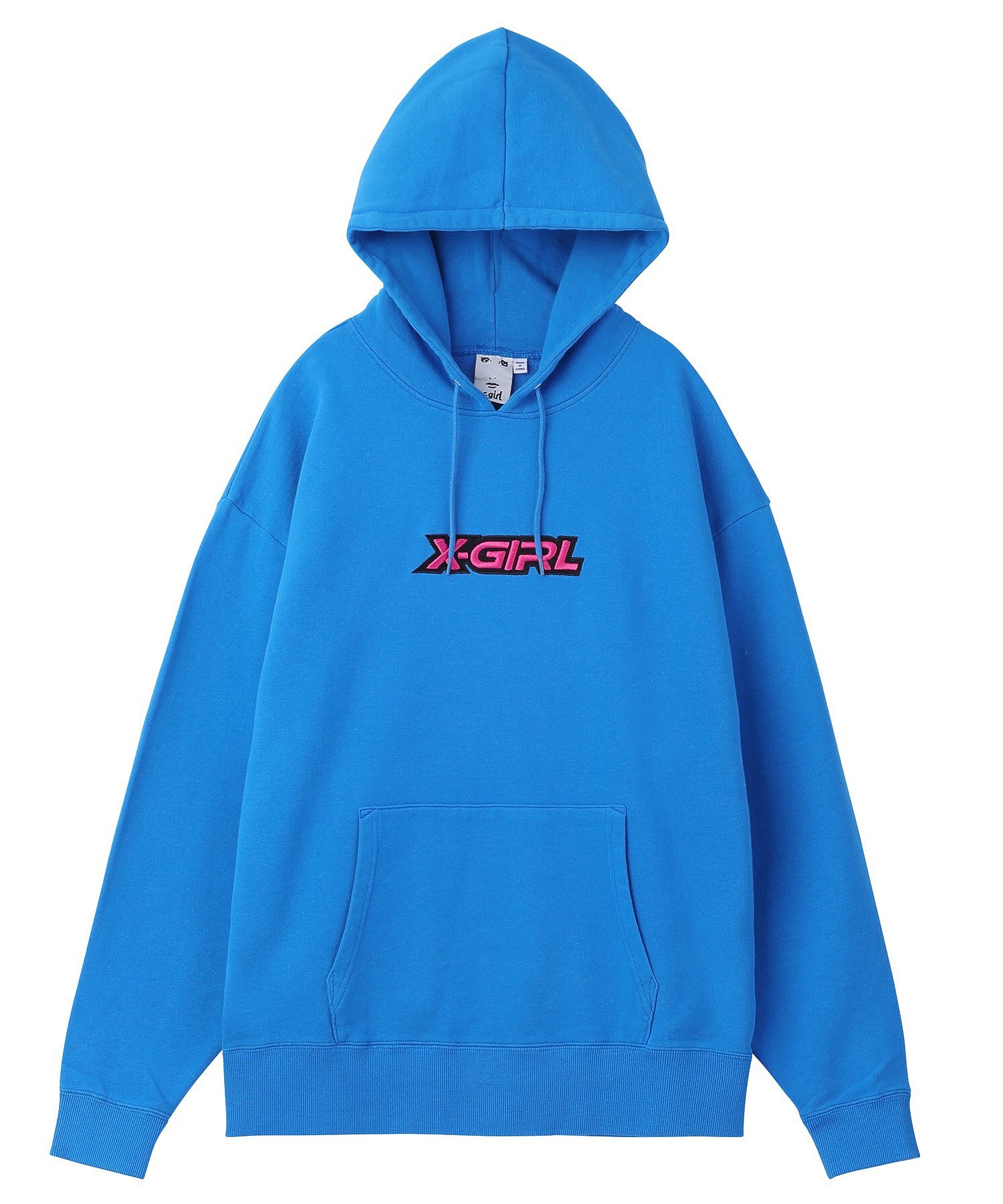 3D EMBROIDERY LOGO SWEAT HOODIE X-girl