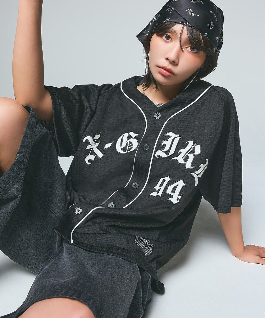 OLD ENGLISH LOGO BASEBALL SHIRT – calif（カリフ）公式サイト