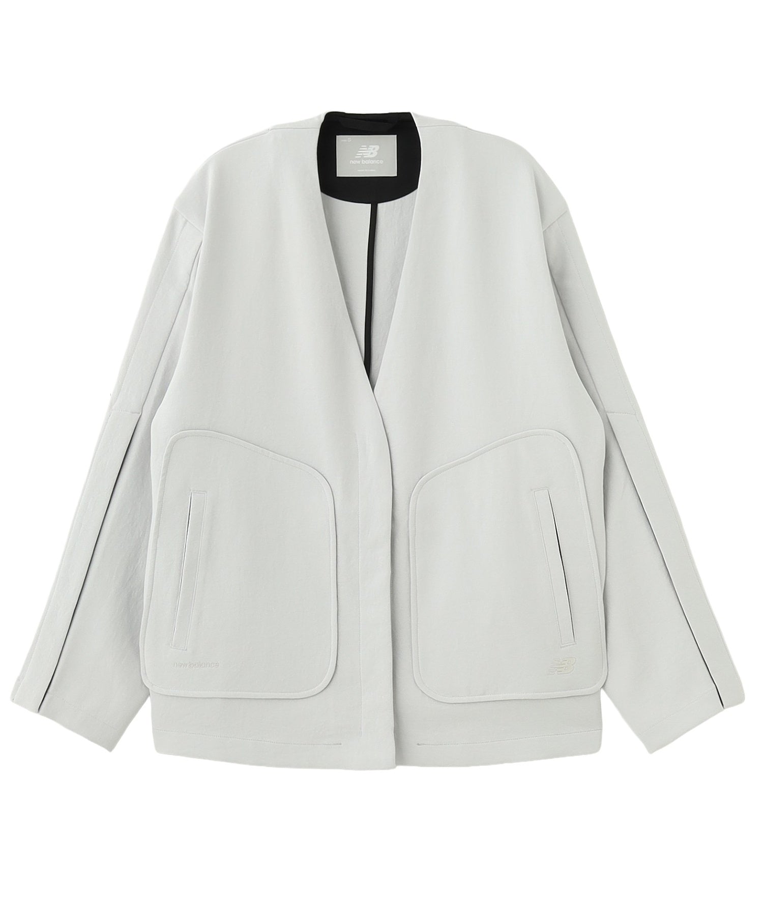 NEW BALANCE/ニューバランス/W NB Grey NOCOLLAR JACKET WJ61784L