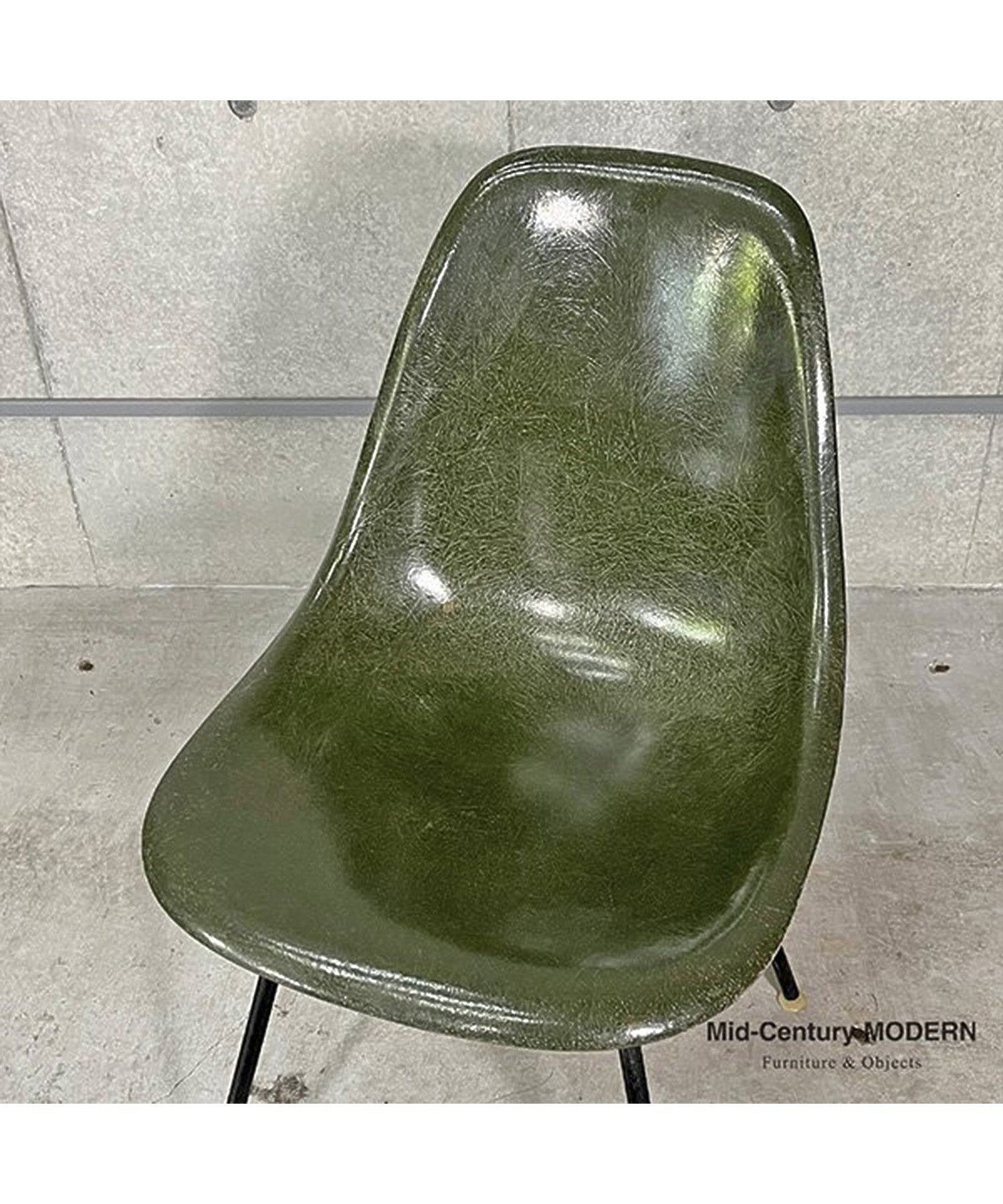 HermanMiller Side Shell / Olive Green Dark