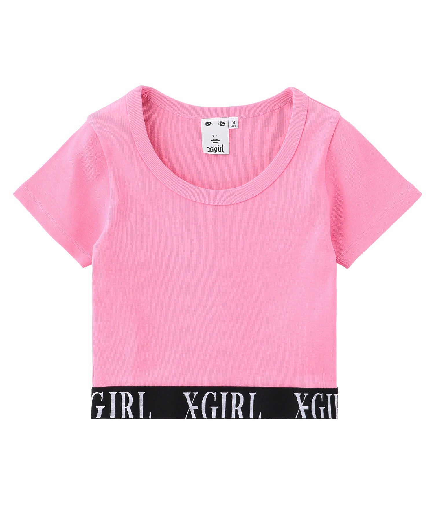 LOGO JACQUARD HEM S/S TEE