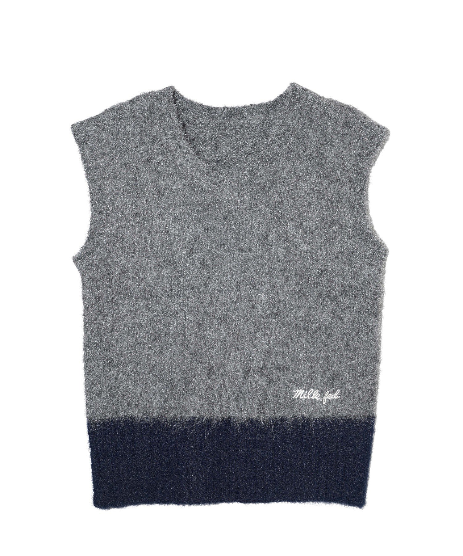 SHAGGY KNIT VEST