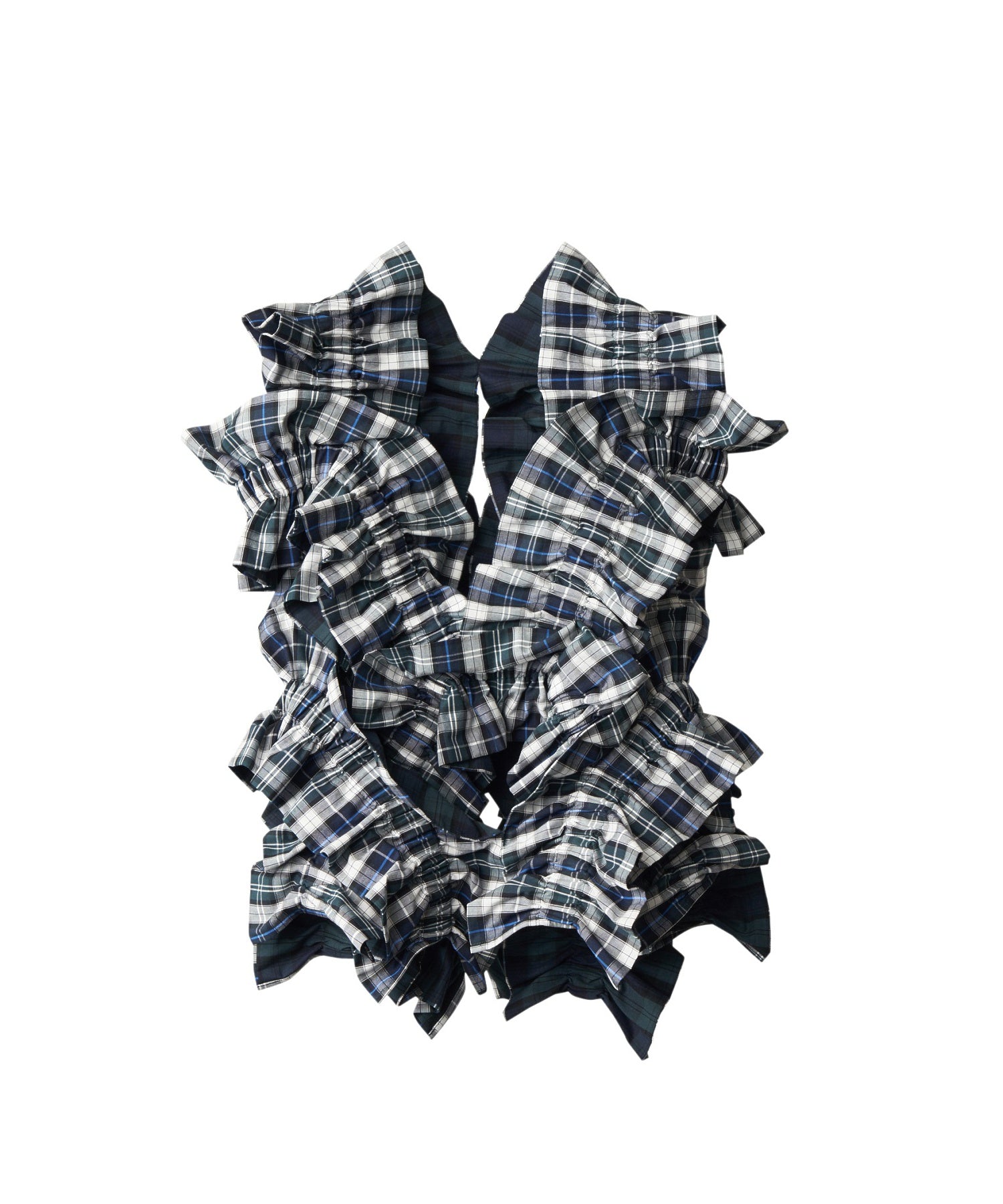 HOUGA/pixie frill vest