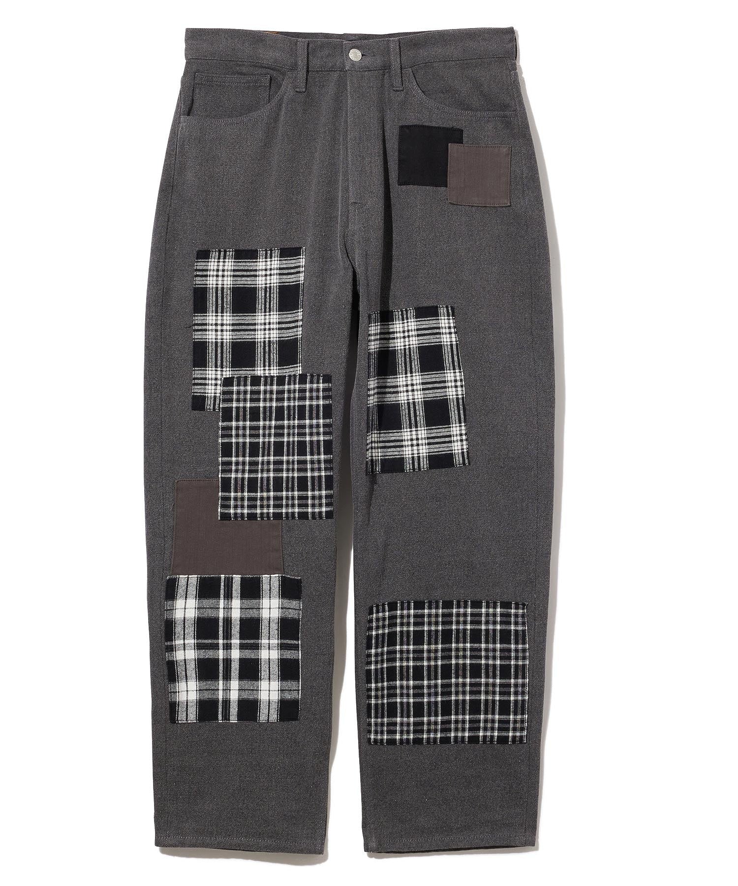 5POCKET PATCHWORK PANTS XLARGE