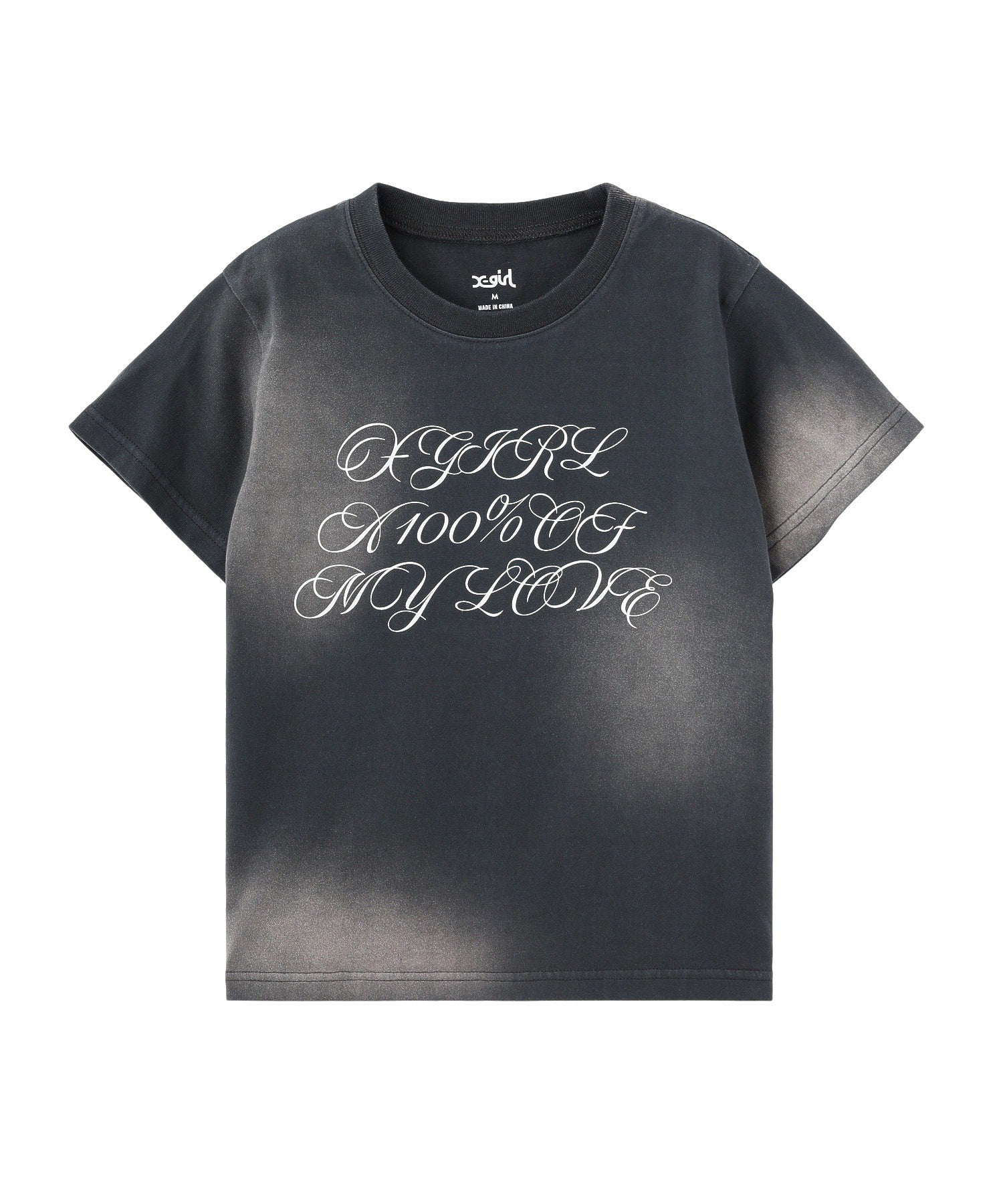 FADED SCRIPT LOGO S/S BABY TEE