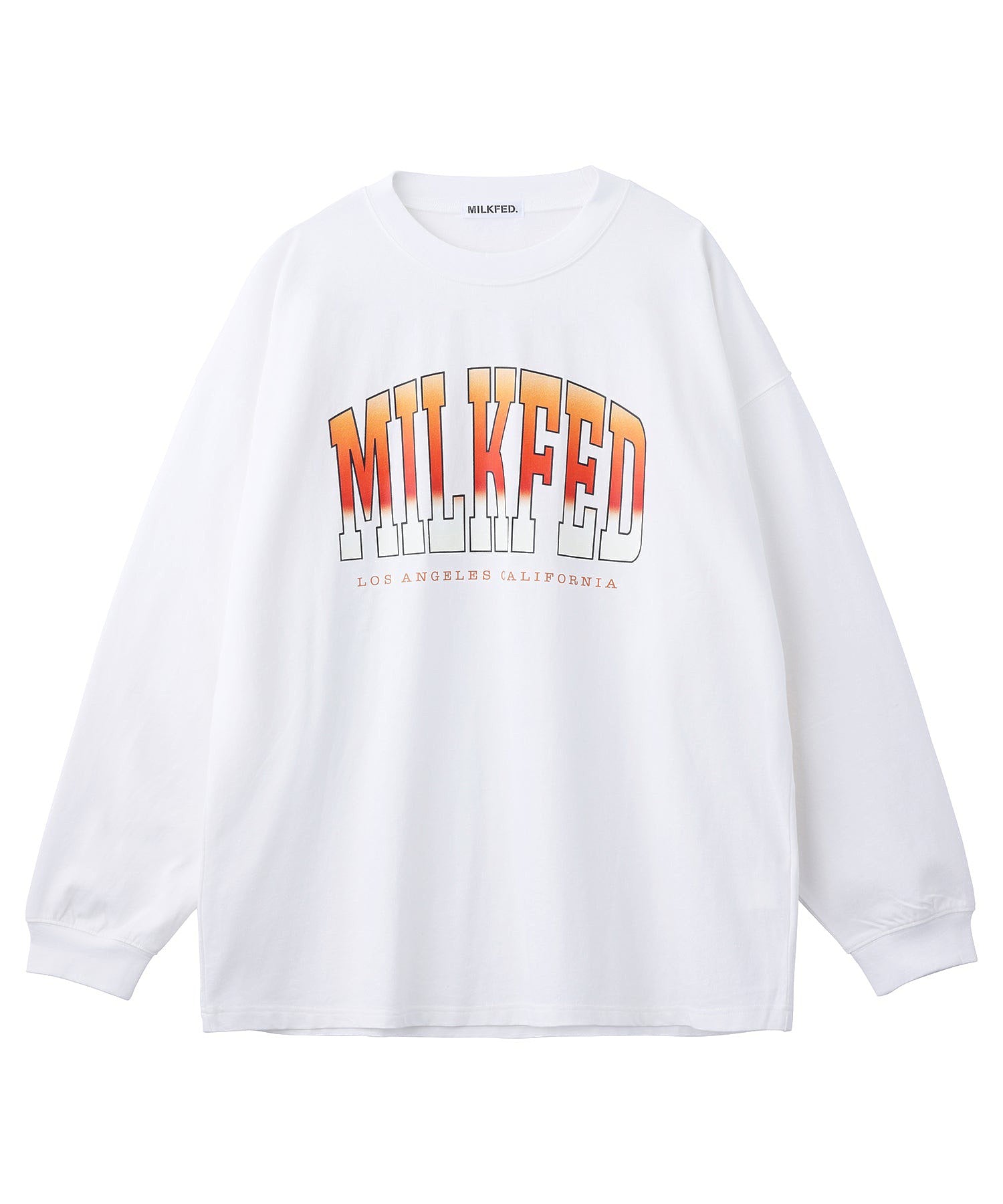 GRADATION LOGO L/S TOP MILKFED.