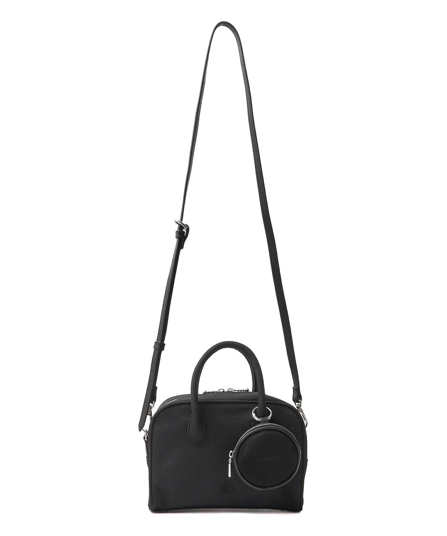 BEAURE/MINI BOSTON WITH ROUND POUCH