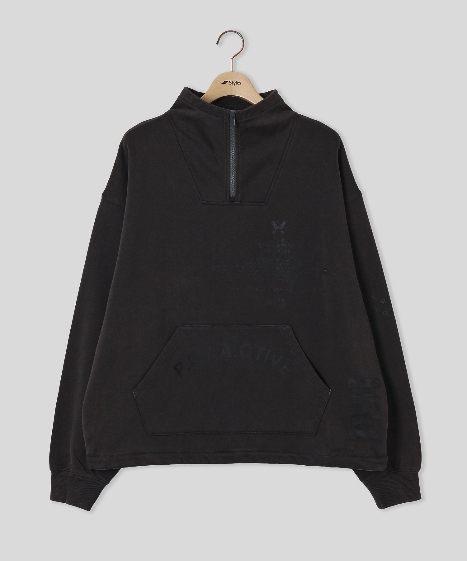 PERKS AND MINI/パークスアンドミニ/MUTATION FUNNEL NECK SWEAT 3887