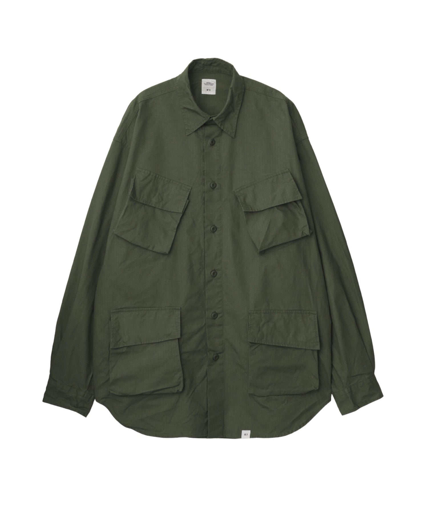 BEDWIN/ベドウィン/L/S BIG JUNGLE SHIRT KOVE 25SB1745