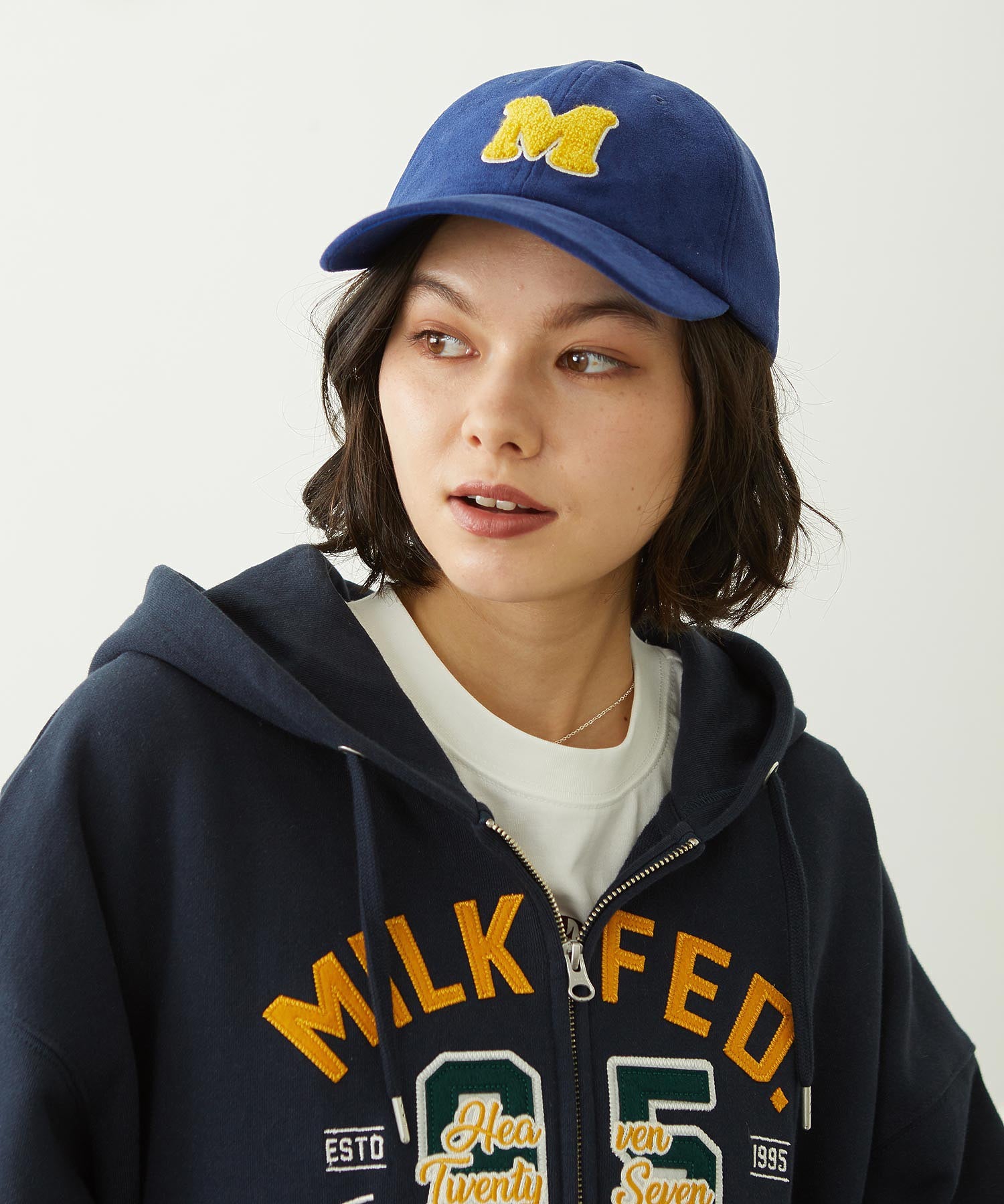 INITIAL EMBROIDERED CAP