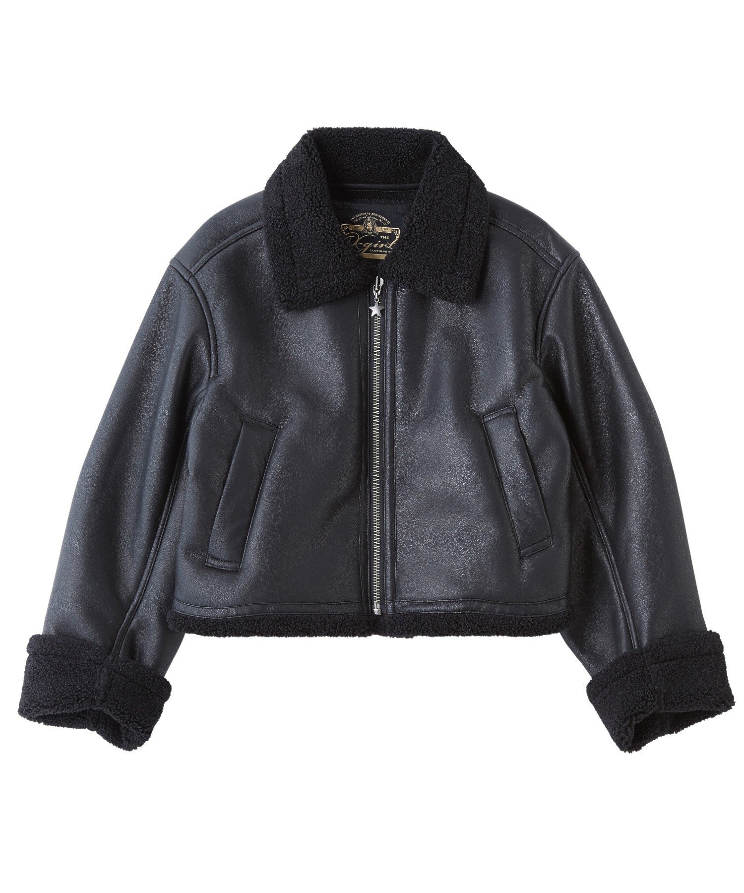 FAUX MOUTON JACKET