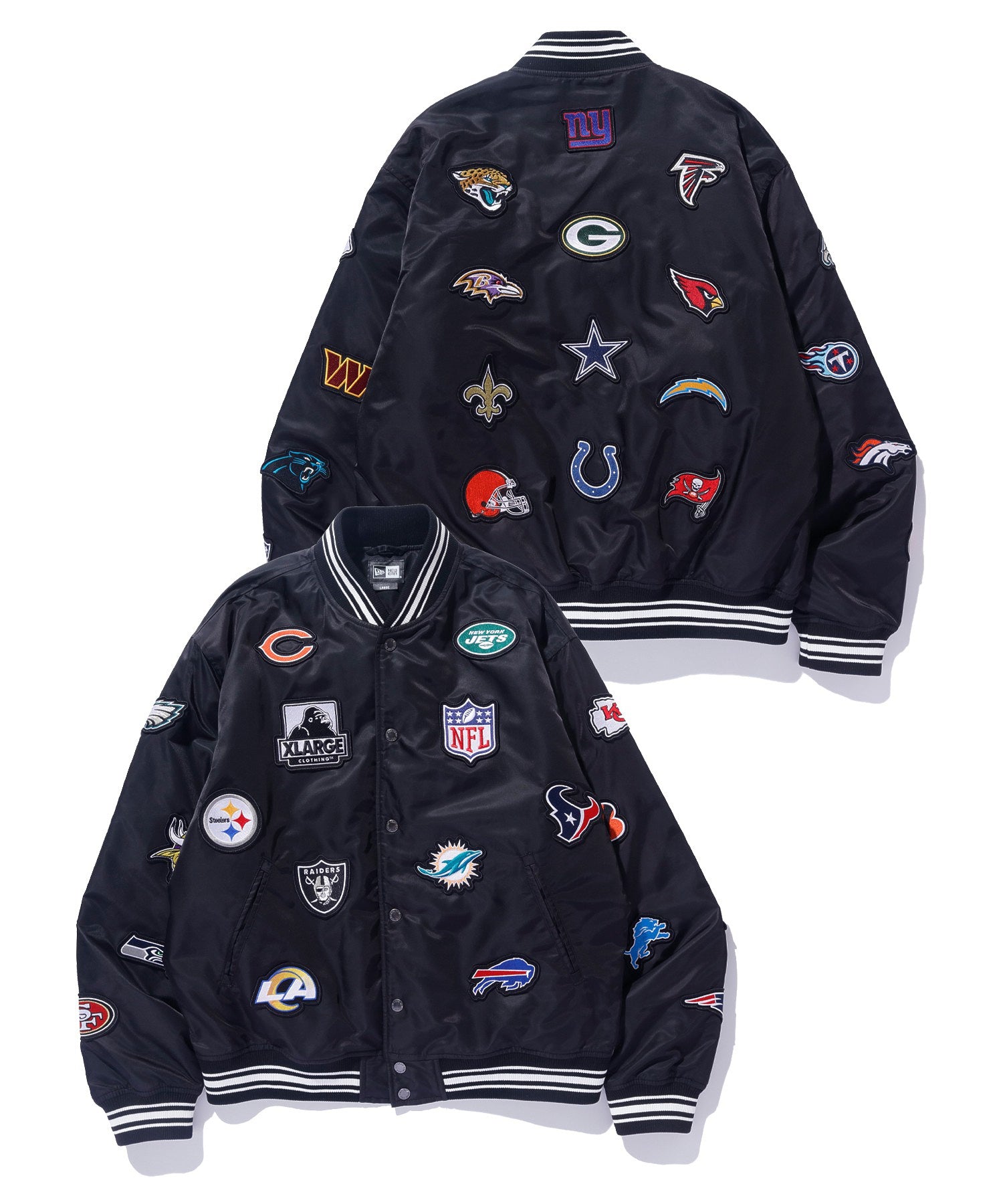 XLARGE×NEW ERA×NFL VARSITY JACKET