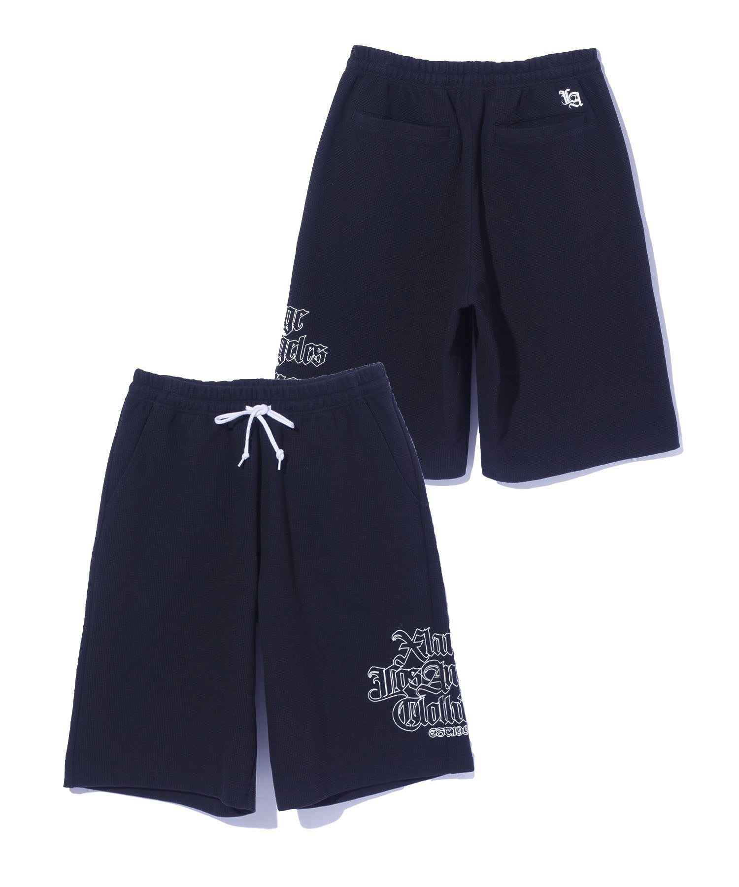 OLD ENGLISH WAFFLE SHORT PANTS