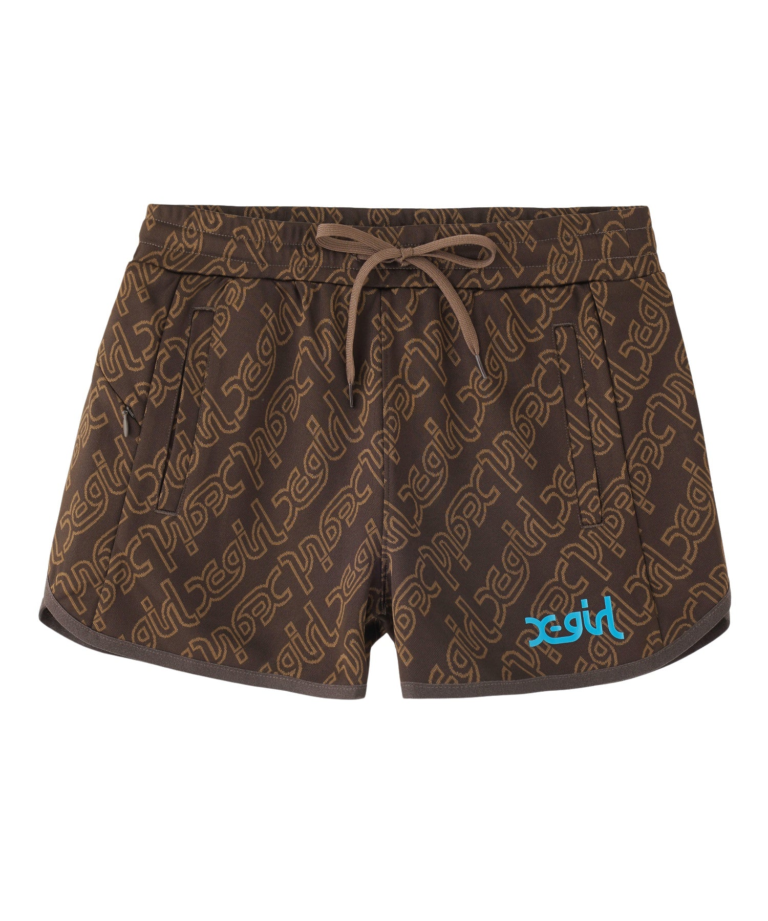 JACQUARD TRACK SHORTS