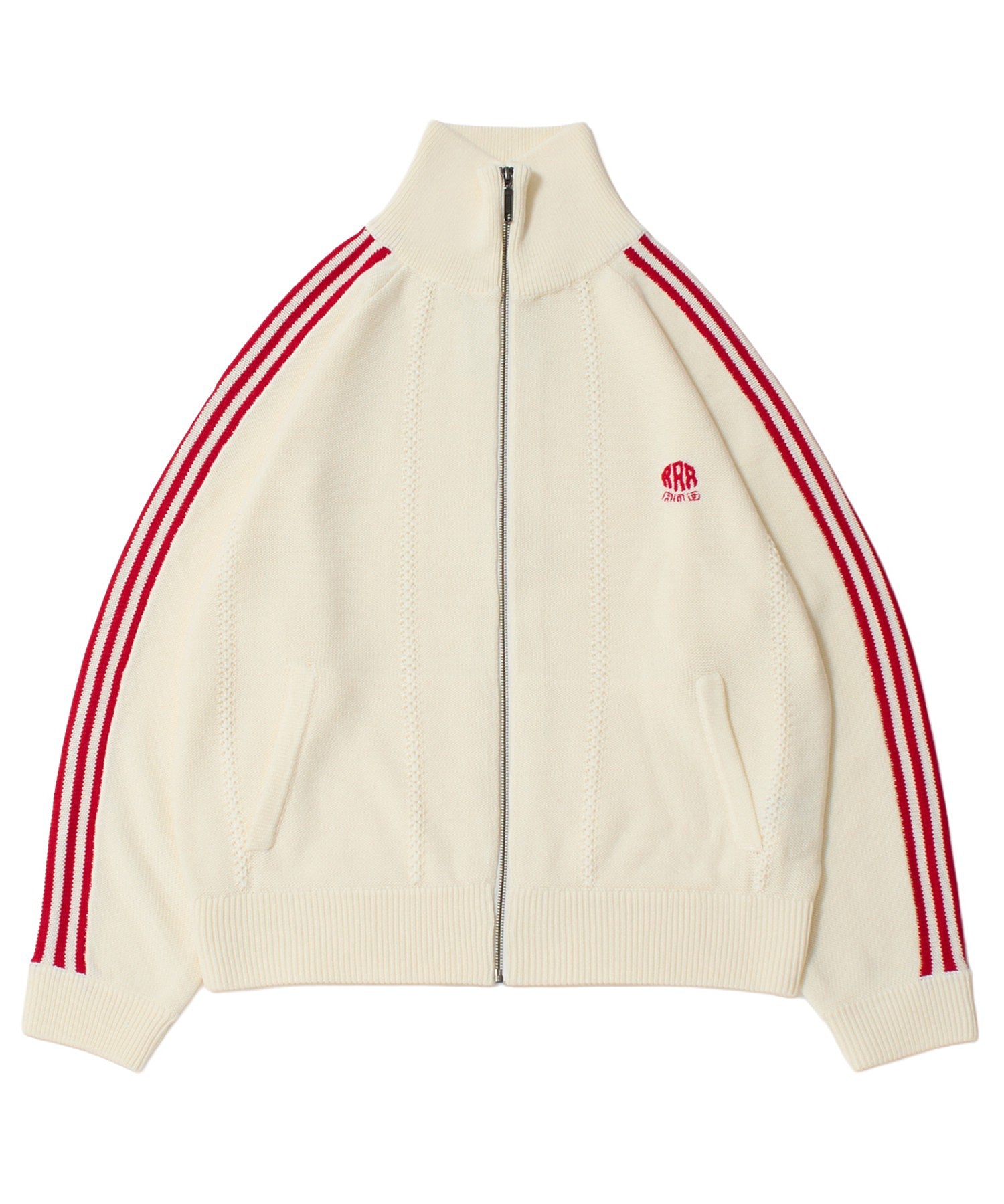 RICE NINE TEN/ライスナインテン/KNITTED TRACK JACKET KN-TRJK