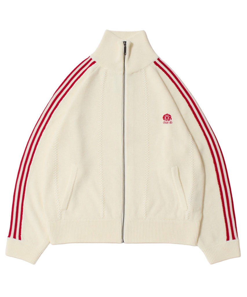 RICE NINE TEN/ライスナインテン/KNITTED TRACK JACKET KN-TRJK