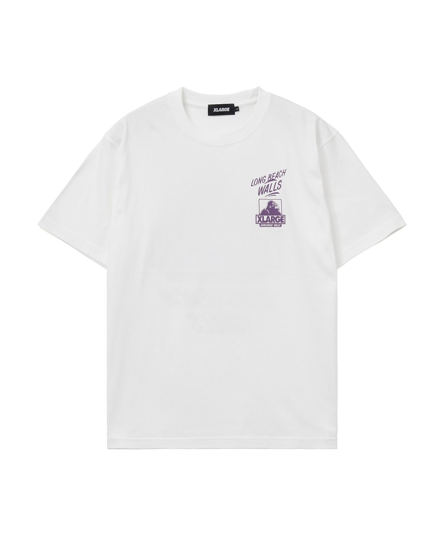 XLARGE×LONG BEACH WALLS 2026 S/S TEE calif-ART