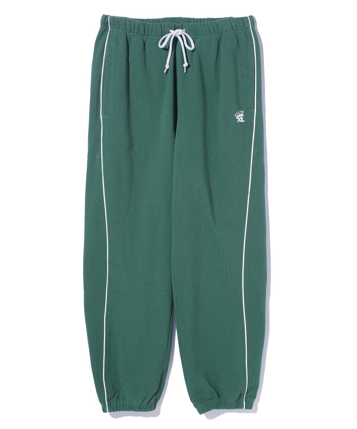 EMBROIDERED LOGO PIPING SWEATPANTS XLARGE