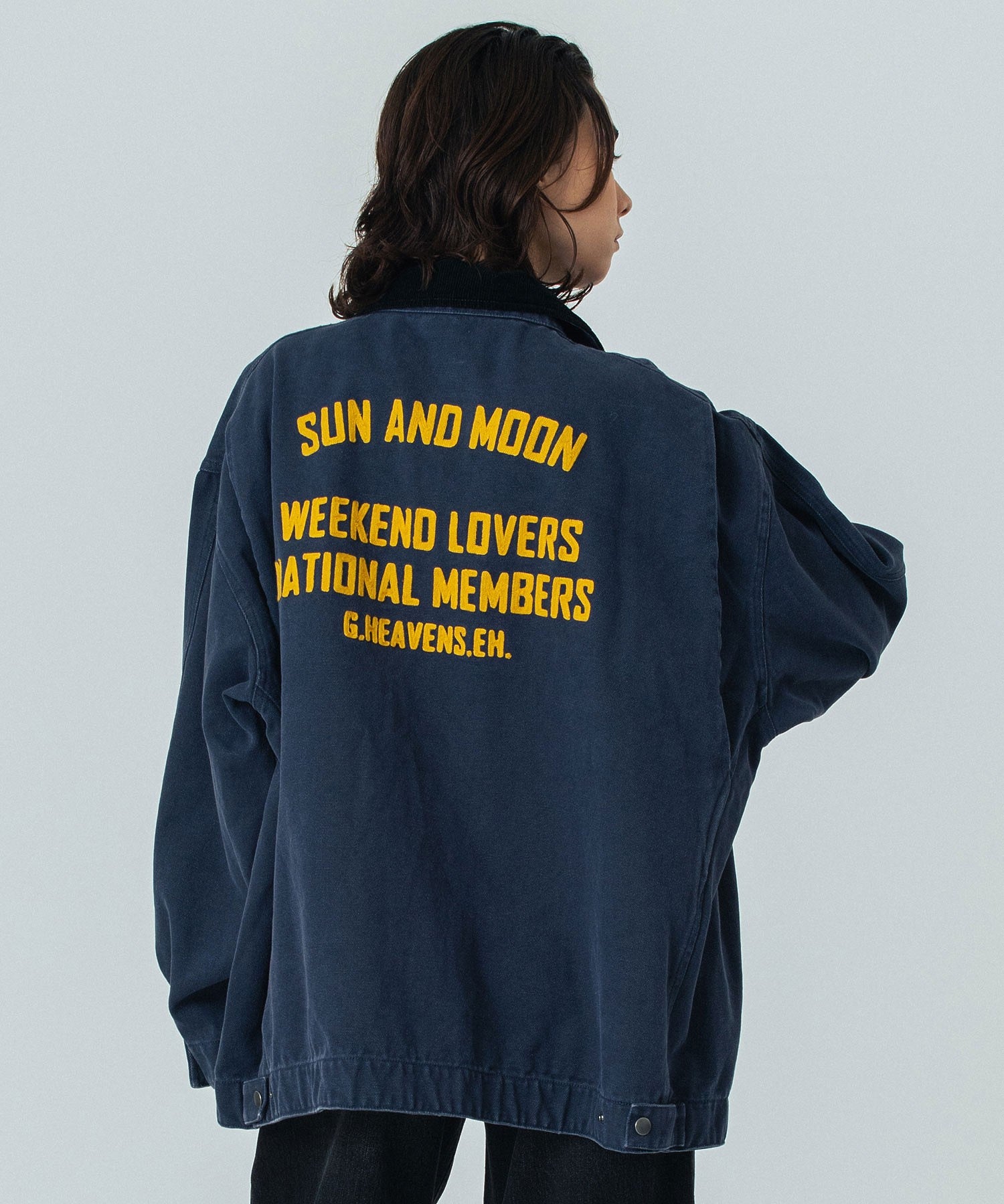 GENE HEAVENS/EMBROIDERED BARN JACKET