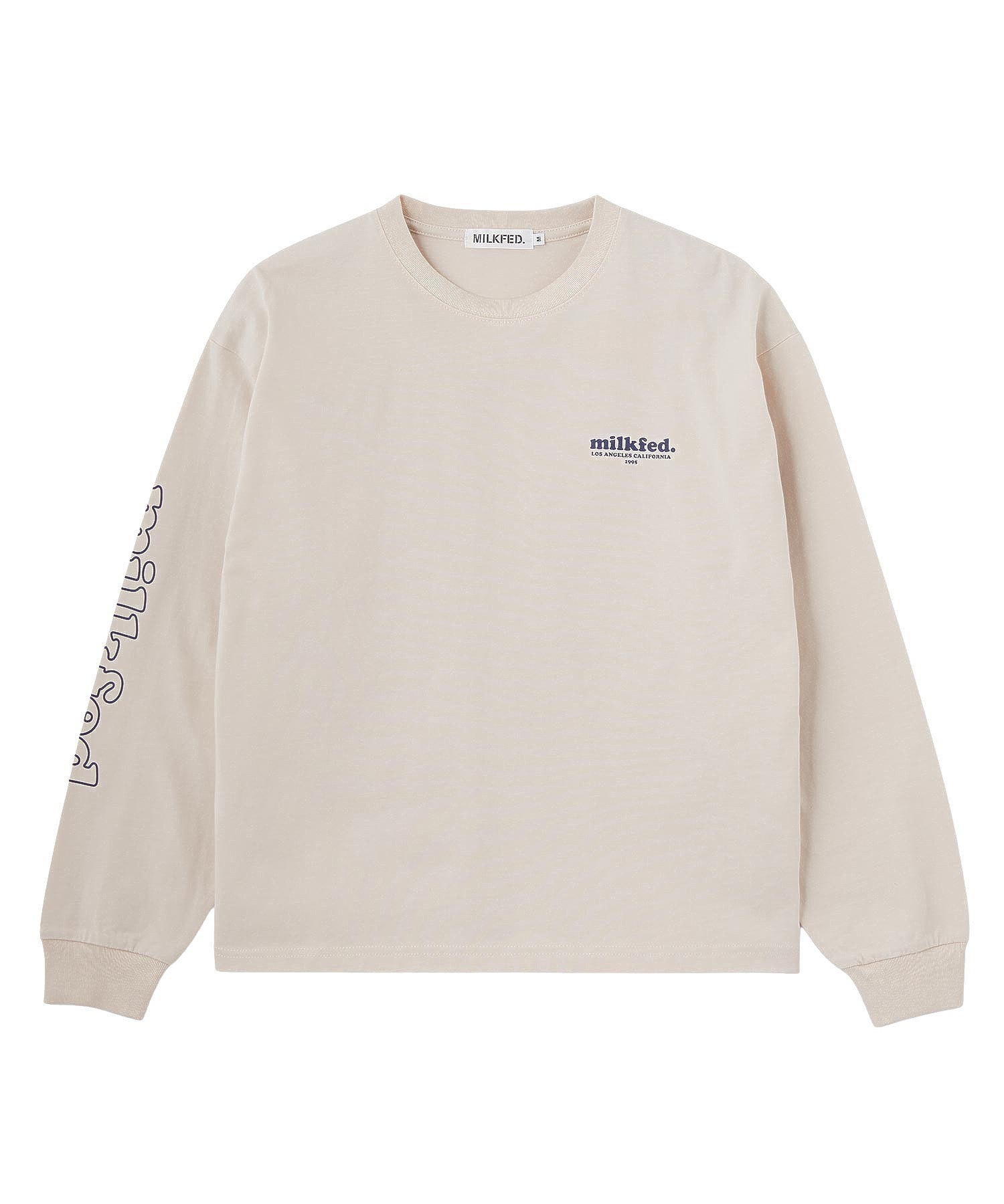 MILKFED. COOPER LOGO L/S TEE