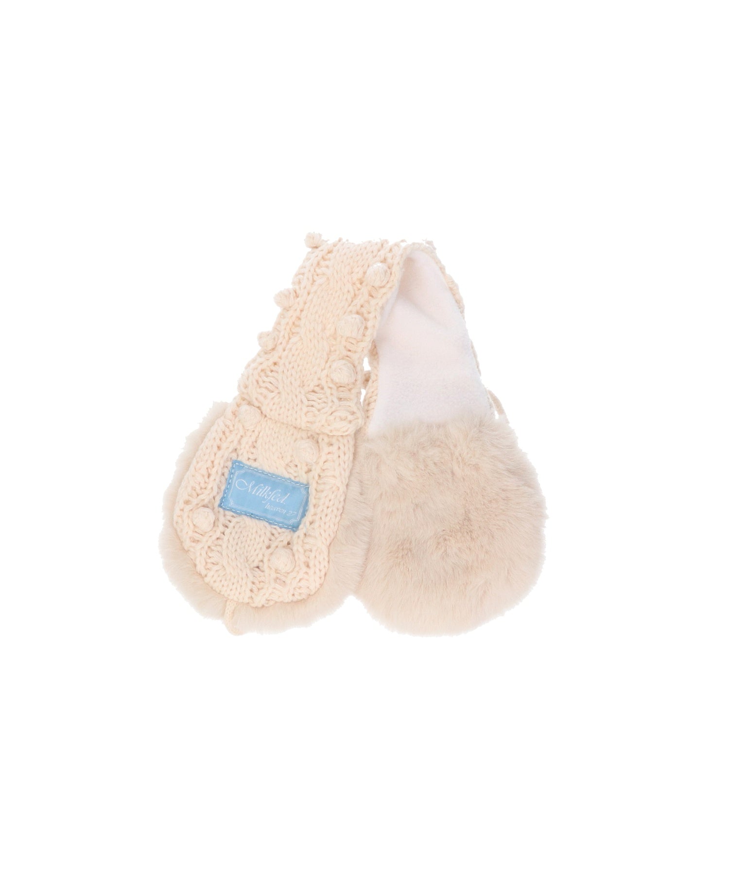 CABLE KNIT EARMUFFS