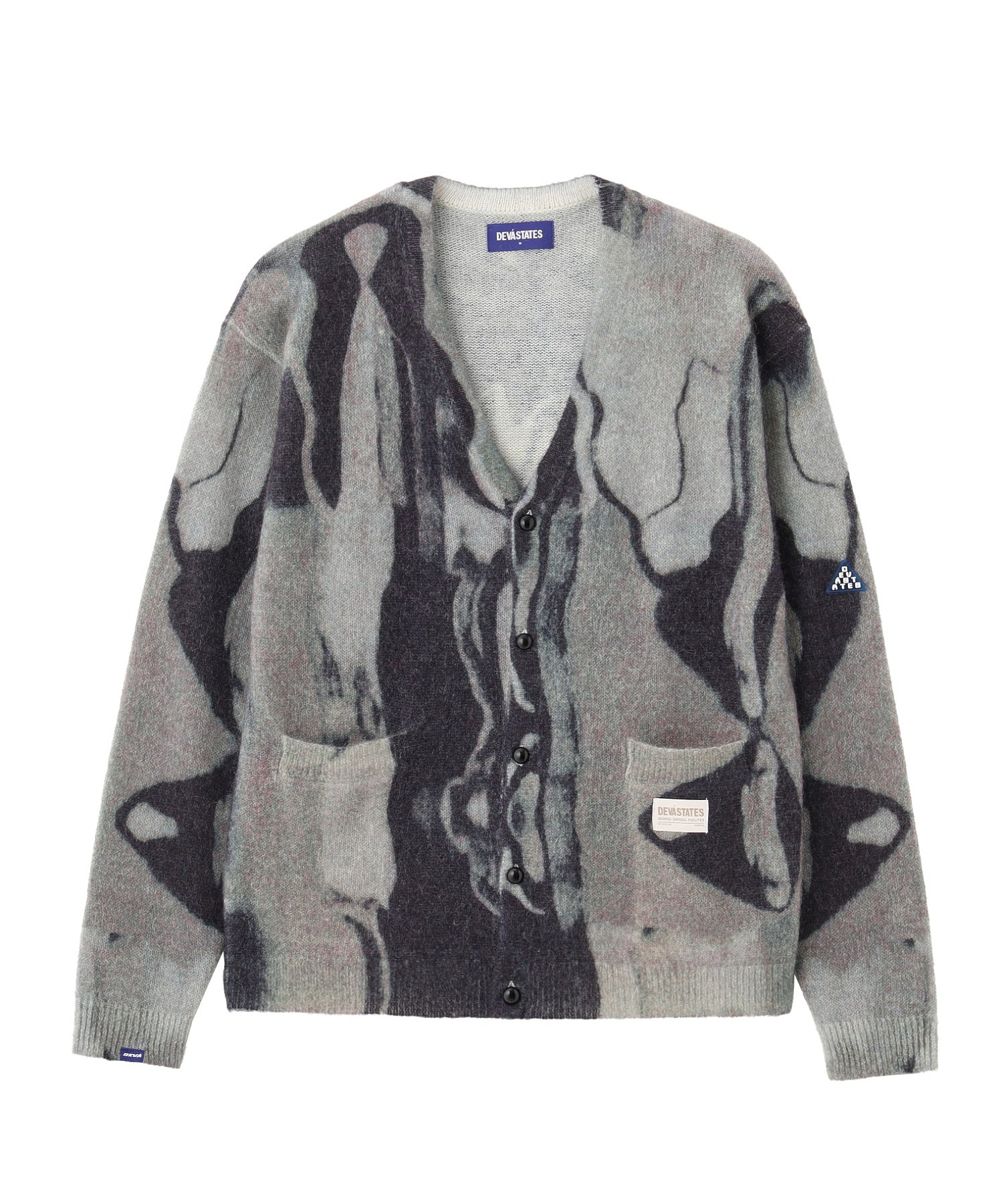 DEVA STATES/ディーヴァ ステイツ/MARBLE Mohair Cardigan